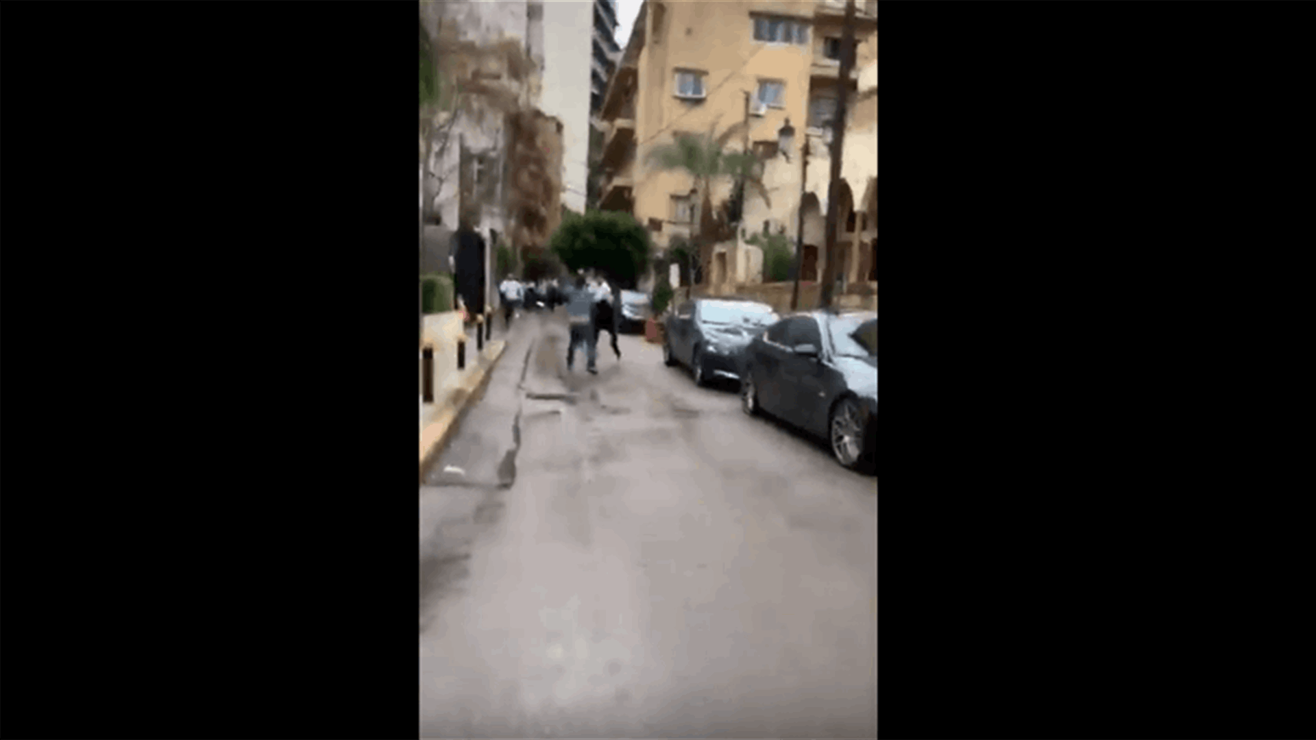 Clash erupts after protesters tried to force MP Sami Fataft to leave restaurant in Beirut (Video)