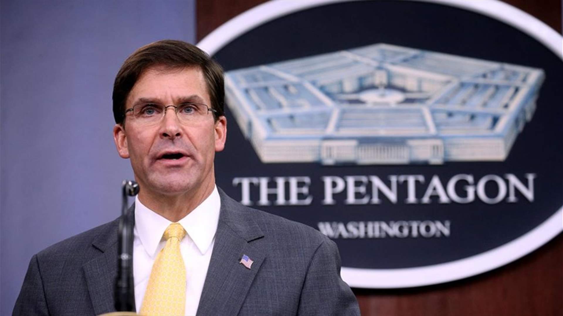 Pentagon chief says no specific evidence Iran was plotting to attack four US embassies