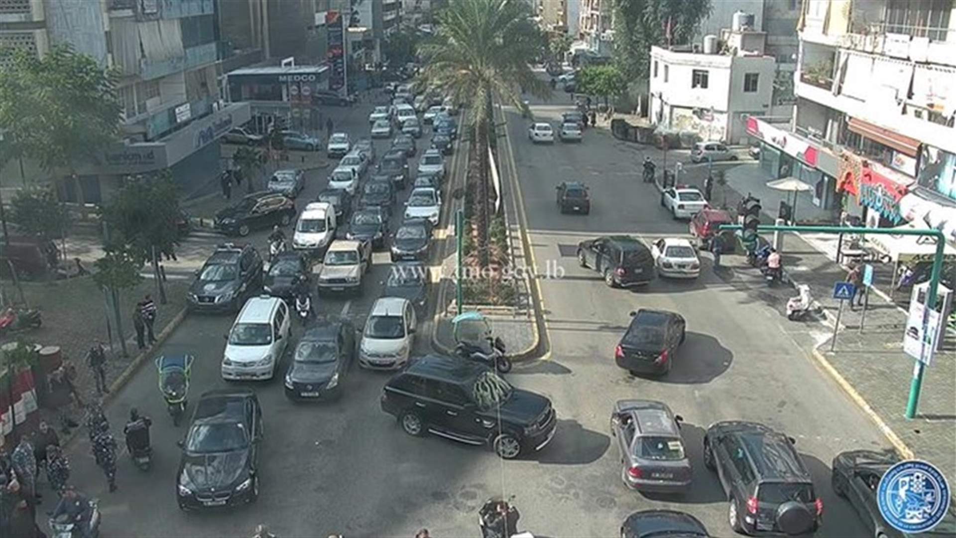 التحكم المروري: اعادة فتح السير محلة كورنيش المزرعة بالاتجاهين (صورة)