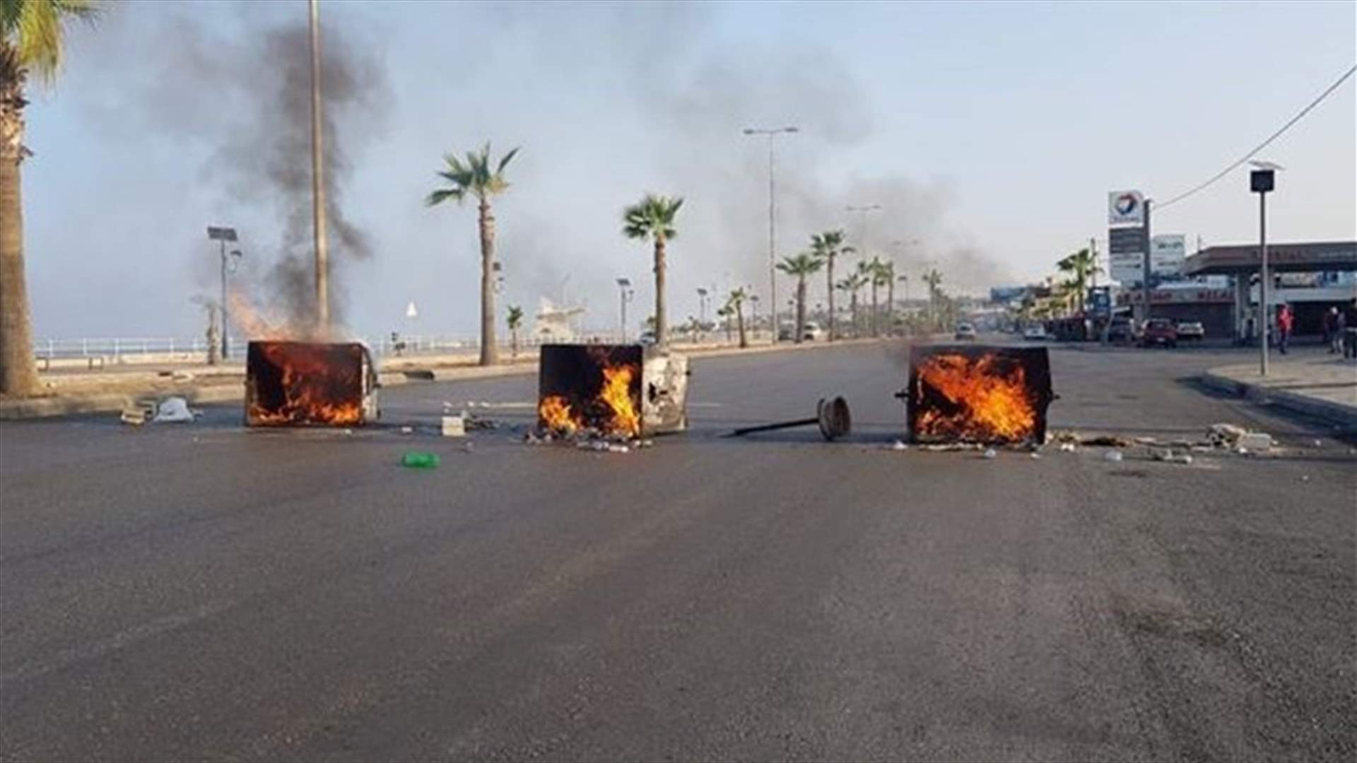 اليكم الطرقات المقطوعة شمالاً...