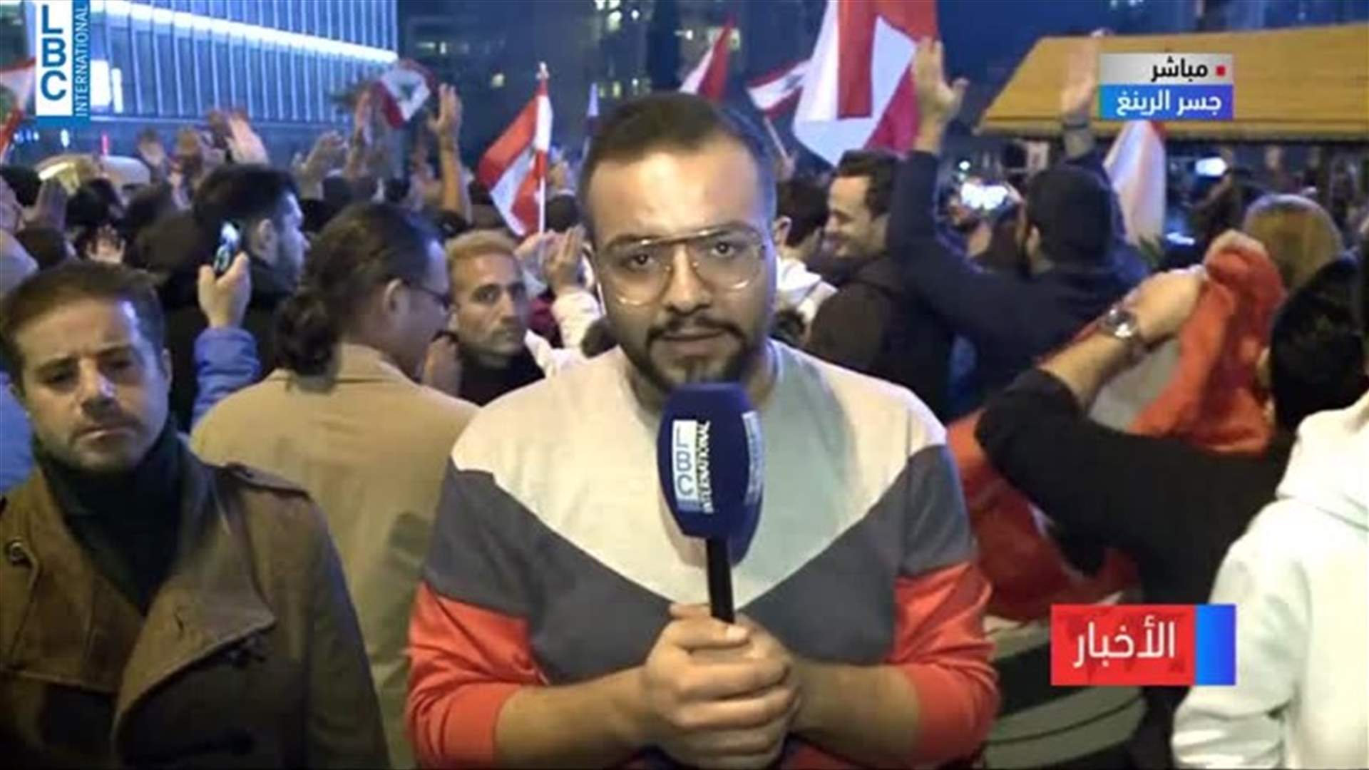 عدد كبير من المعتصمين على جسر الرينغ... كيف هي الصورة؟