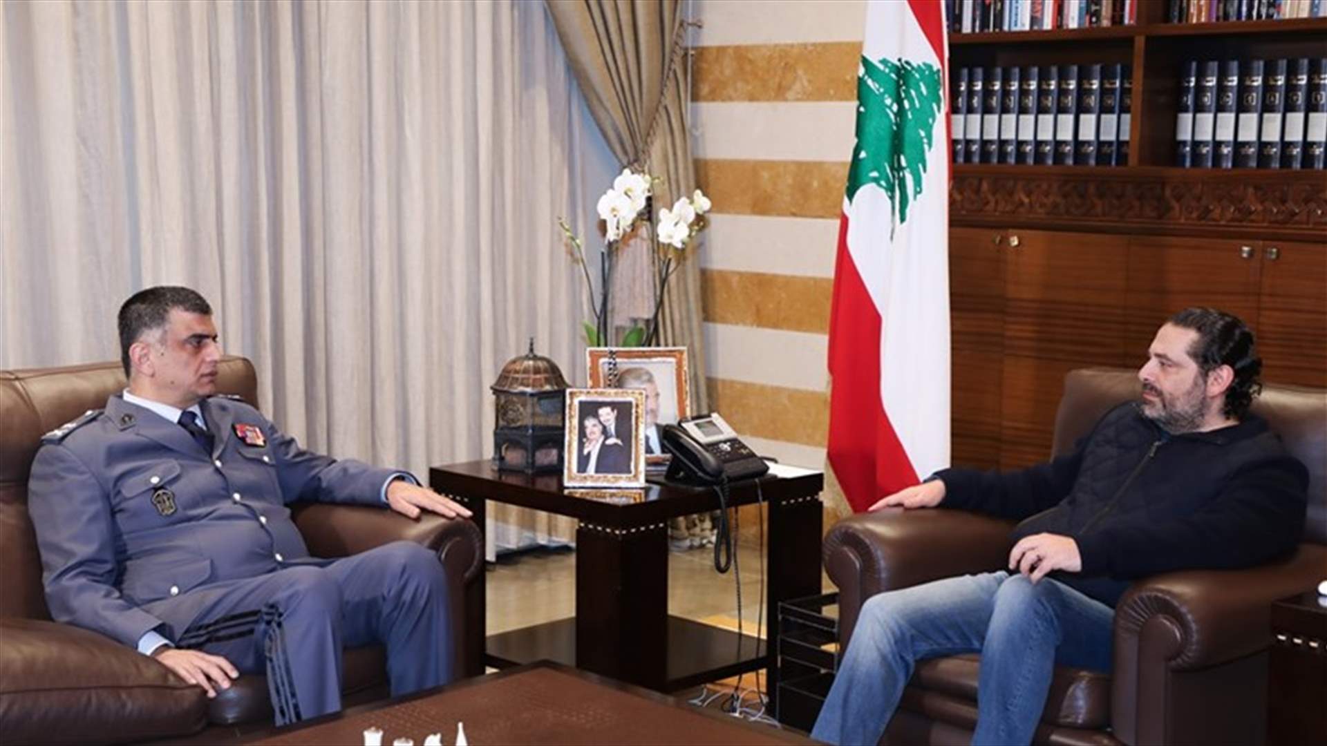 الحريري عرض مع اللواء عثمان الاوضاع الامنية