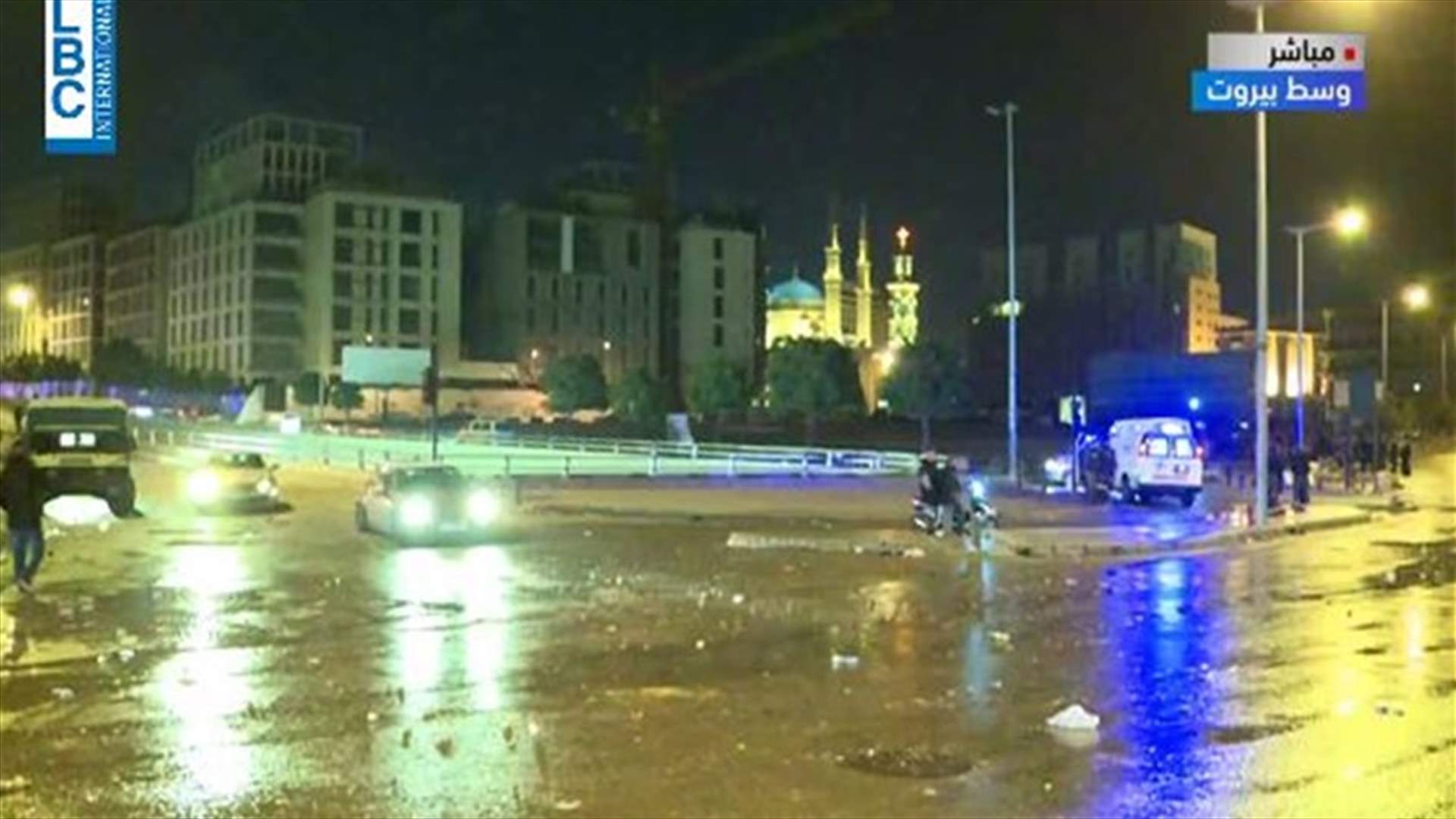 عودة الهدوء الى وسط بيروت وسط انتشار للقوى الامنية والجيش... (فيديو)