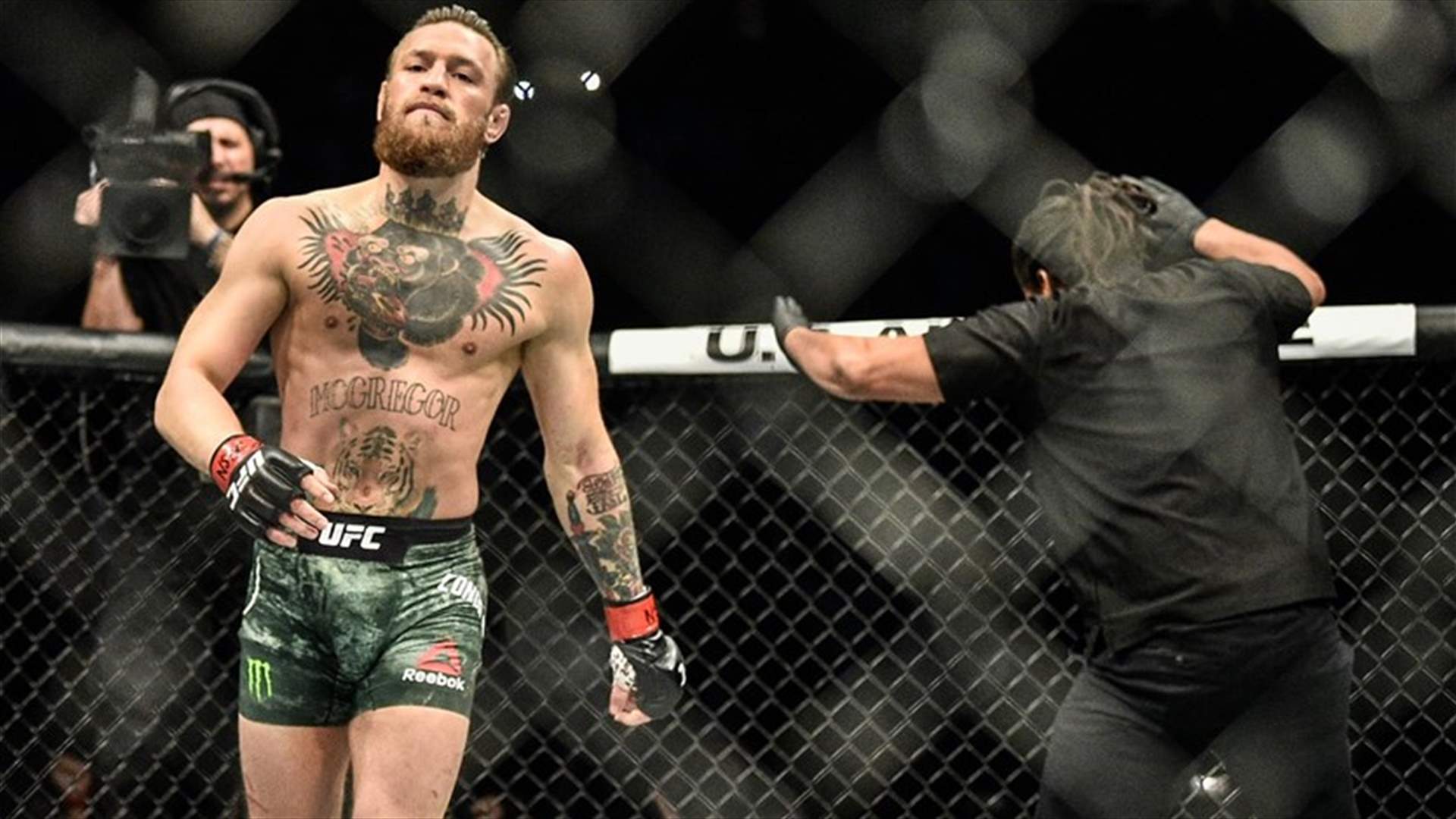 عودة رائعة للايرلندي كونور ماكغريغور بضربة قاضية! (فيديو)