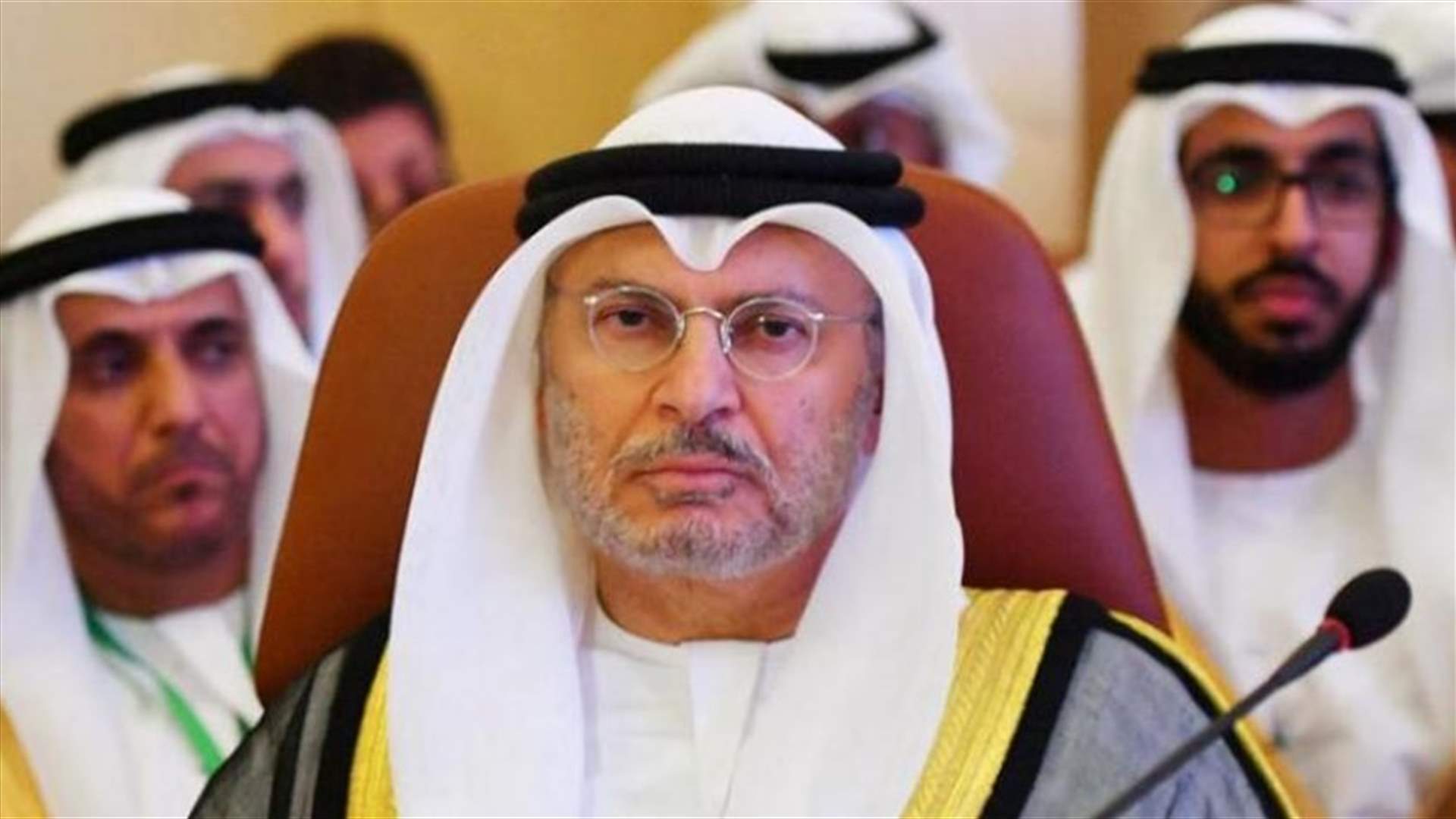 قرقاش: تهميش الدور العربي كما في سوريا درس قاس لن يتكرر
