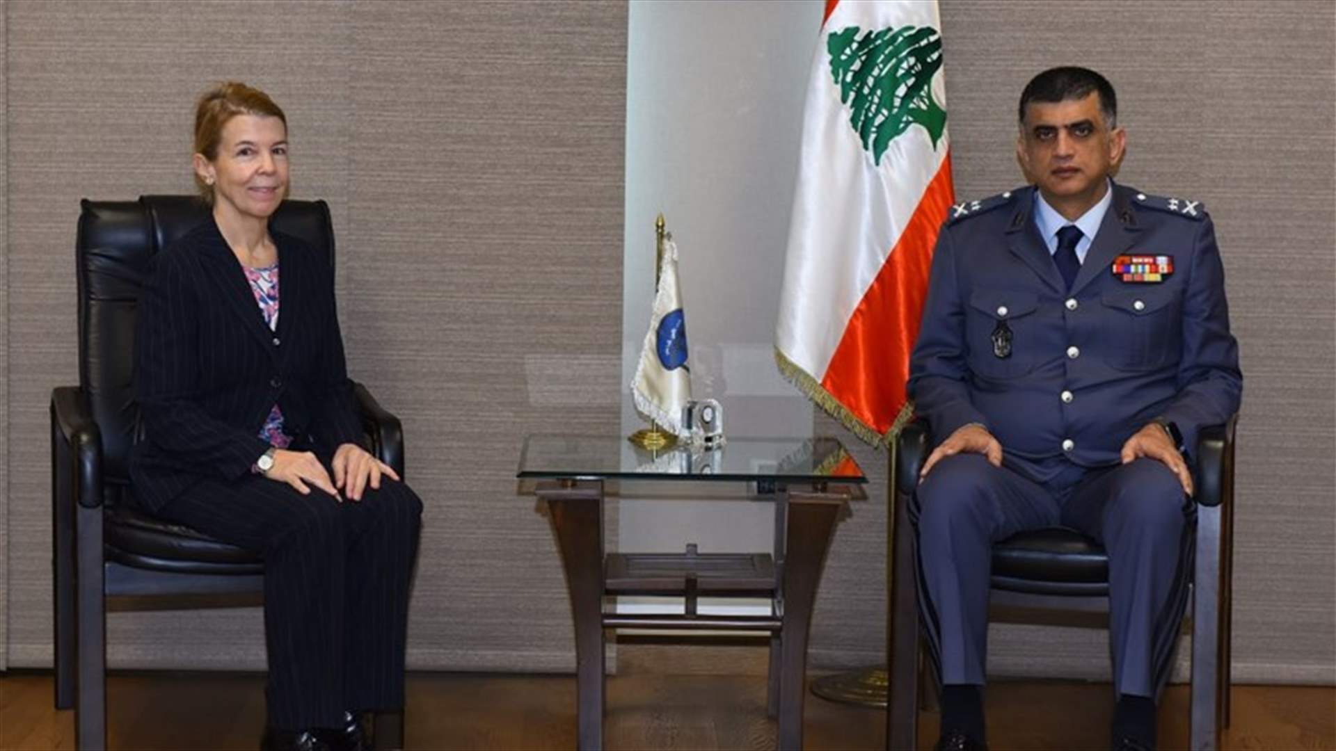 عثمان استقبل المستشارة في بعثة الأمم المتحدة لمراقبة الهدنة