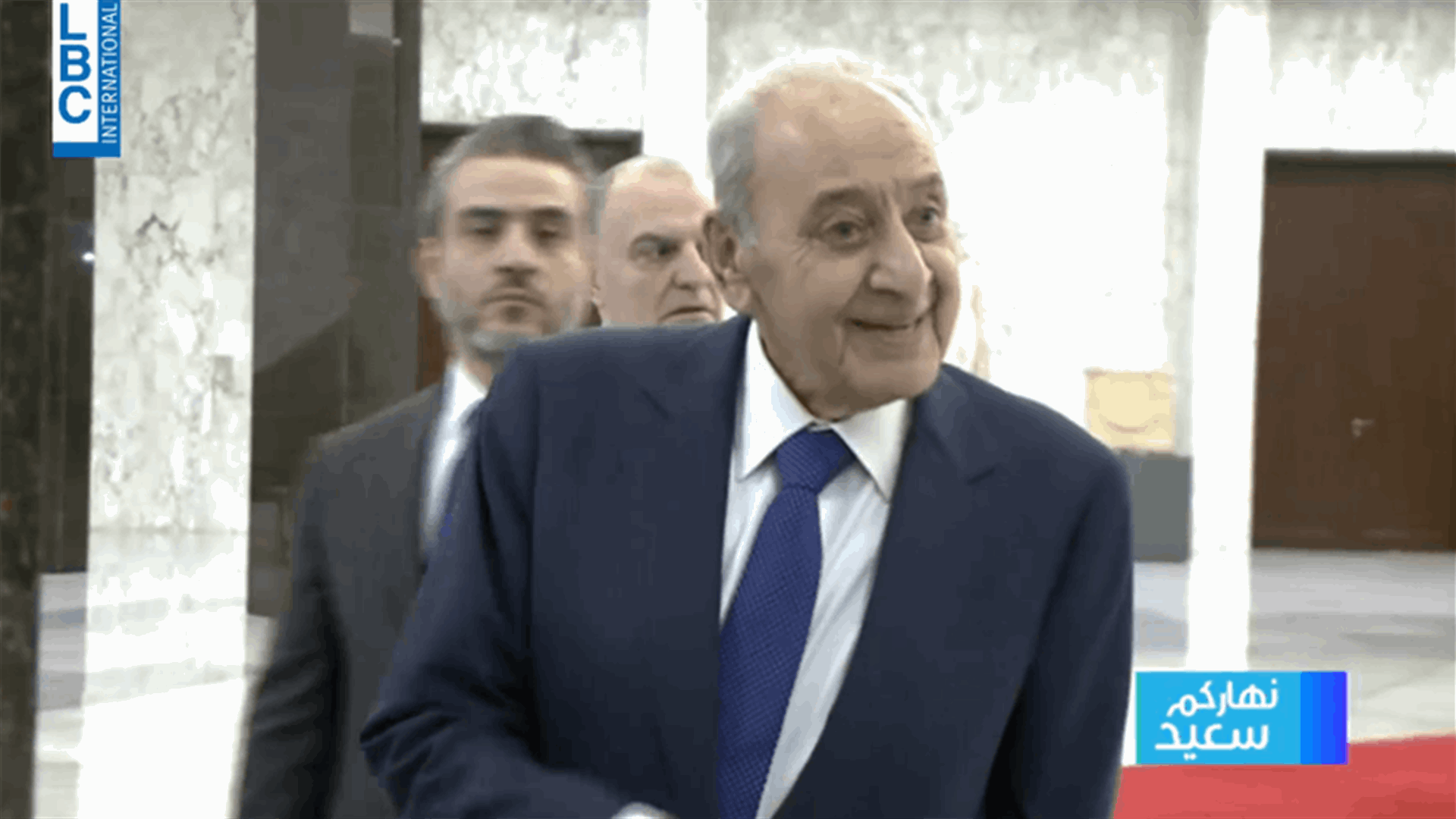 بري من قصر بعبدا: انا متفائل