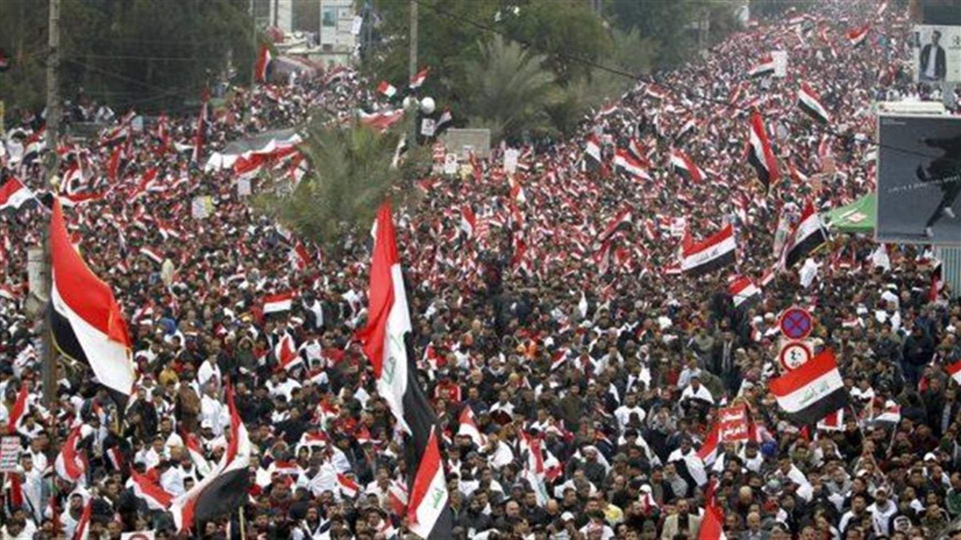 ثلاثة قتلى من المتظاهرين بالرصاص الحي في العراق