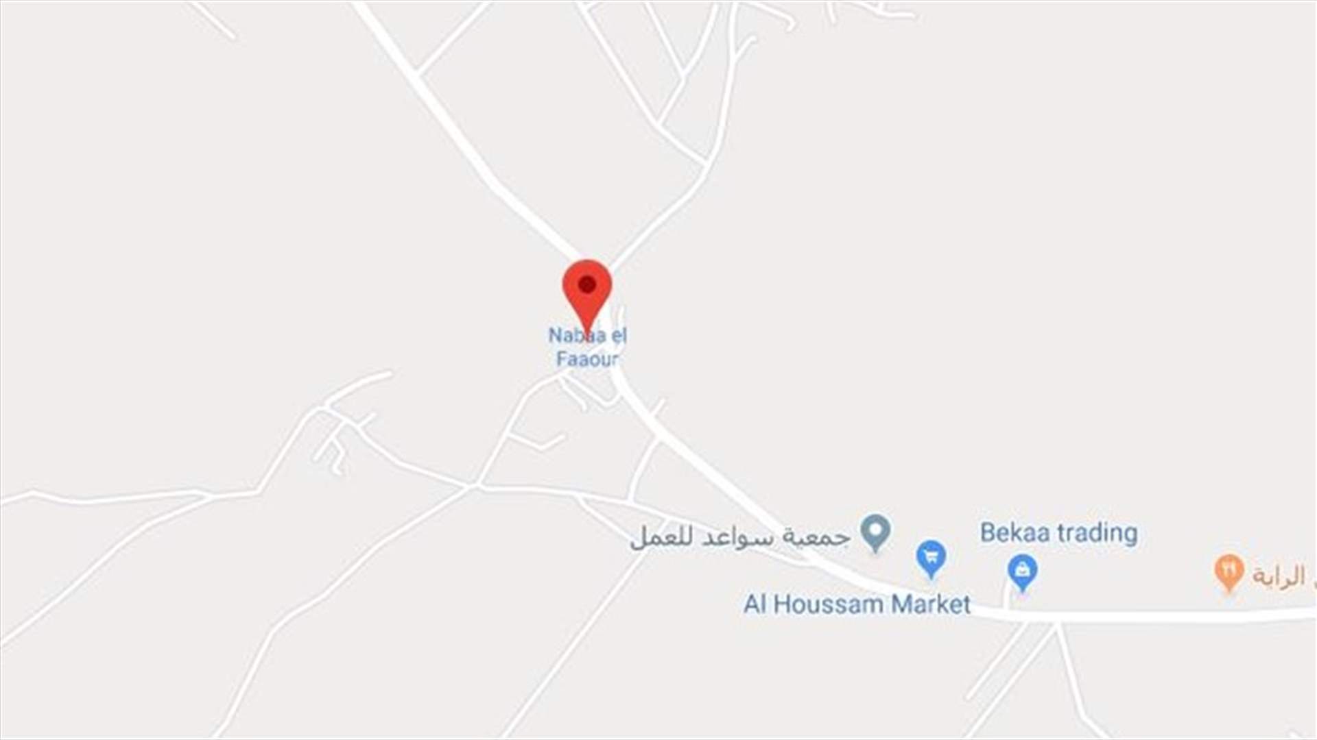 جريحان سوريان خلال إشكال في بلدة الفاعور - البقاع
