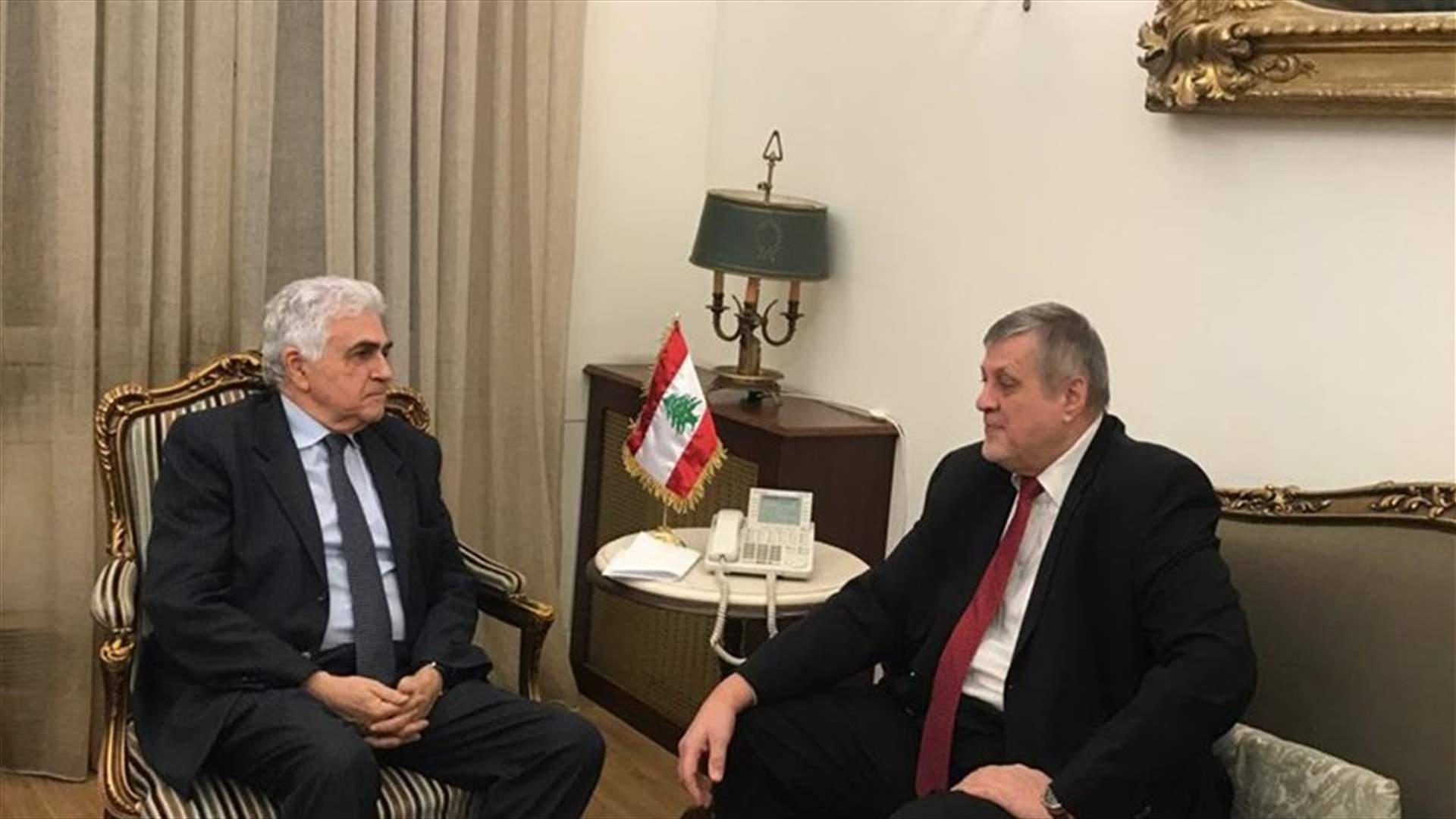 وزير الخارجية يلتقي كوبيتش