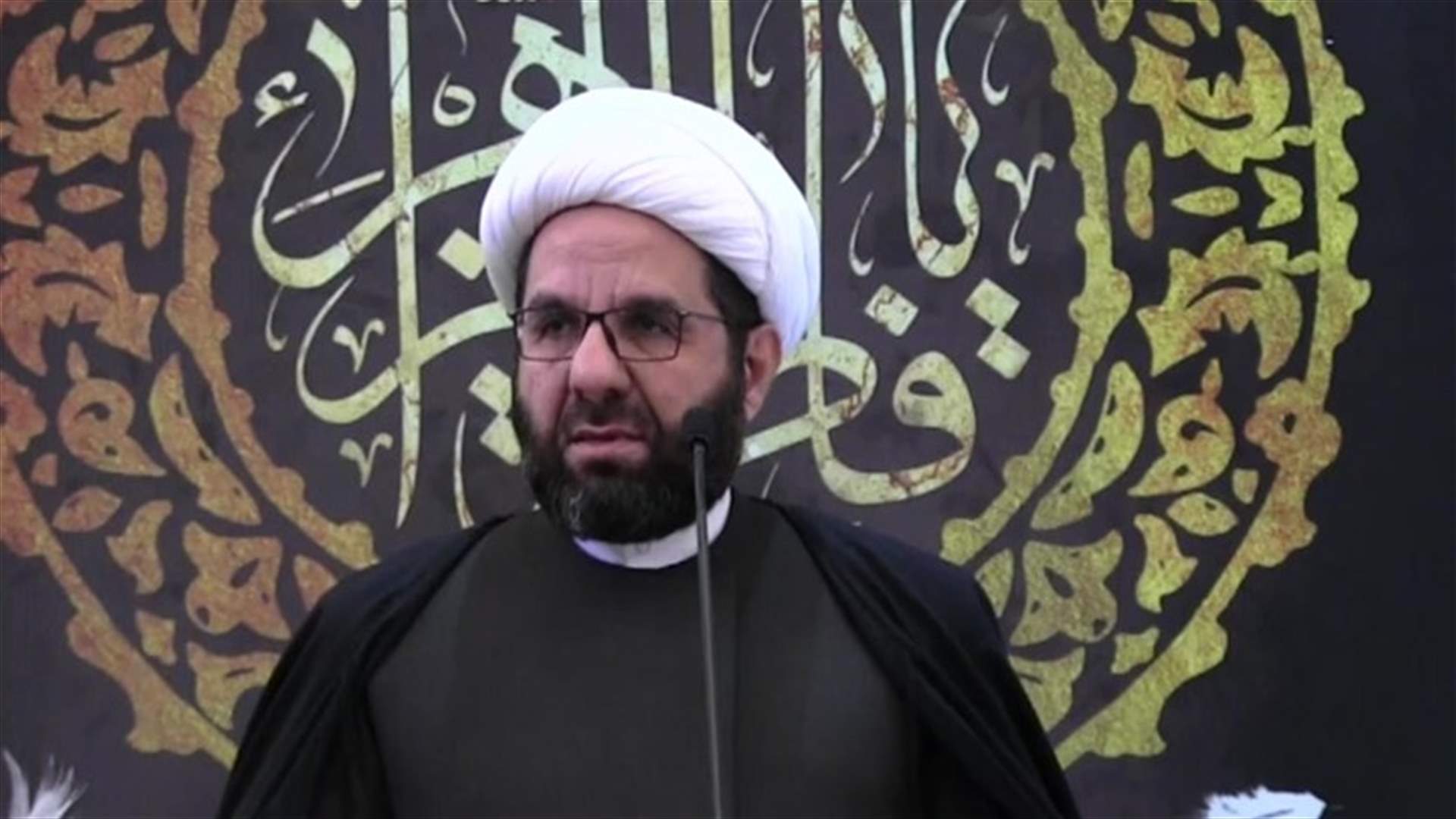دعموش: الشعب الفلسطيني كفيل بتعطيل صفقة القرن وإسقاطها