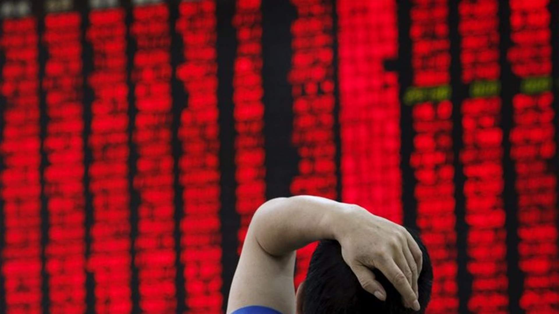 الأسهم الصينية تخسر حوالى 9% بسبب كورونا
