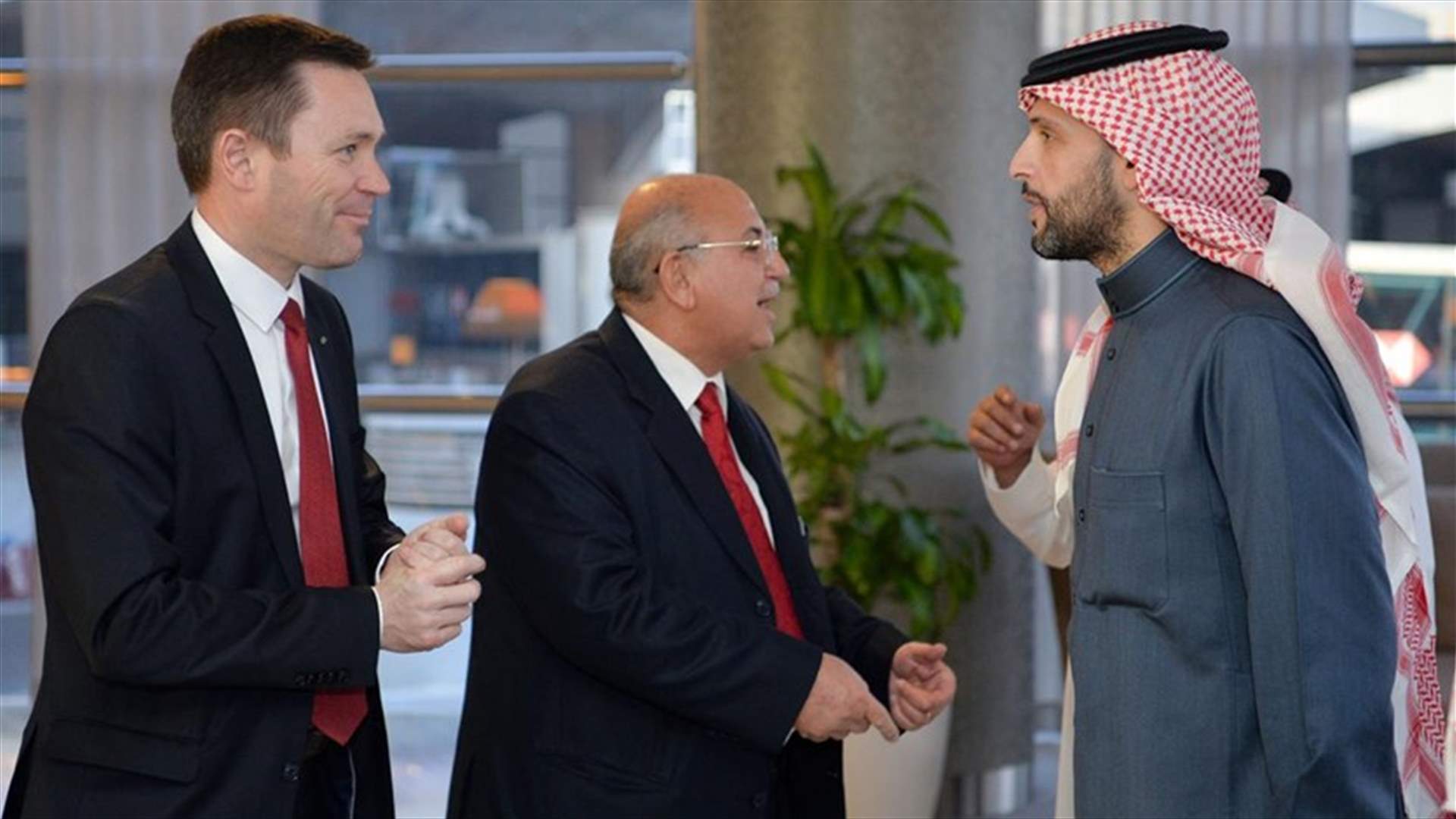 رئيس الإتحاد الدولي للدراجات الهوائية ديفيد لابرتينت في السعودية