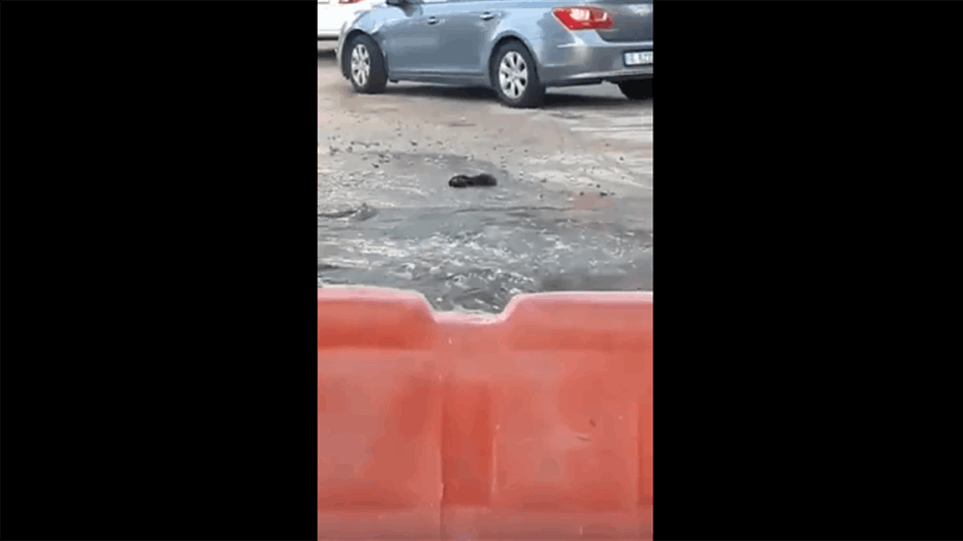 بعد الانخساف الذي وقع في الروشة منذ نحو اسبوعين... كيف يبدو المشهد بعد فتح الطريق؟ (فيديو)