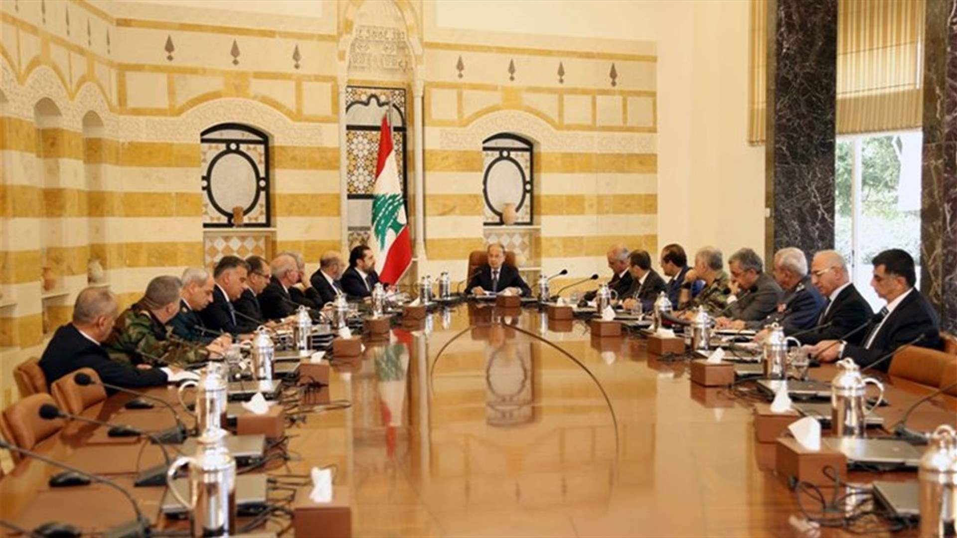 مجلس الدفاع الأعلى سيبحث اليوم الاجراءات الامنية المواكبة لجلسة الثقة (الجمهورية)