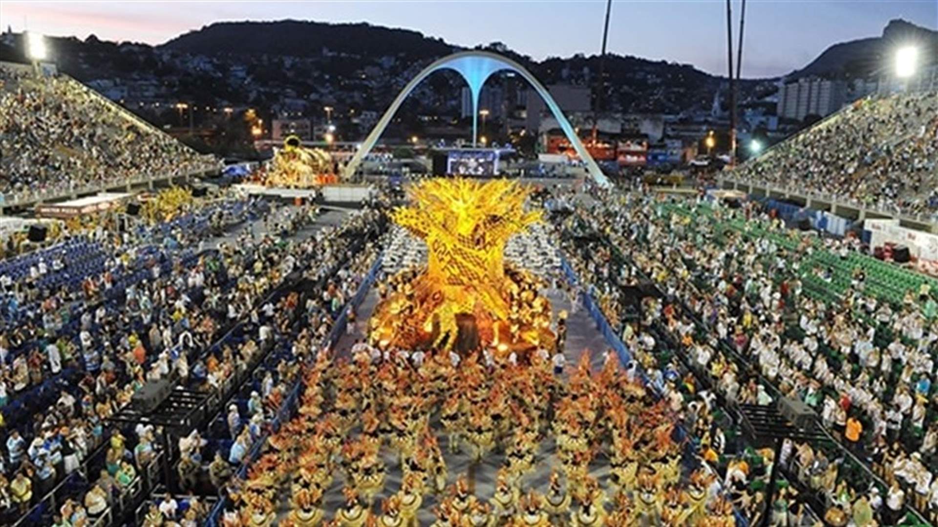 Lebanon for the first time in the Brazilian Carnival
