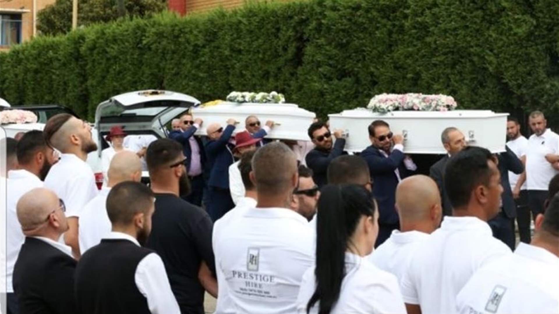 قداس وجناز الأشقاء الثلاثة ضحايا حادث الدهس في سيدني...