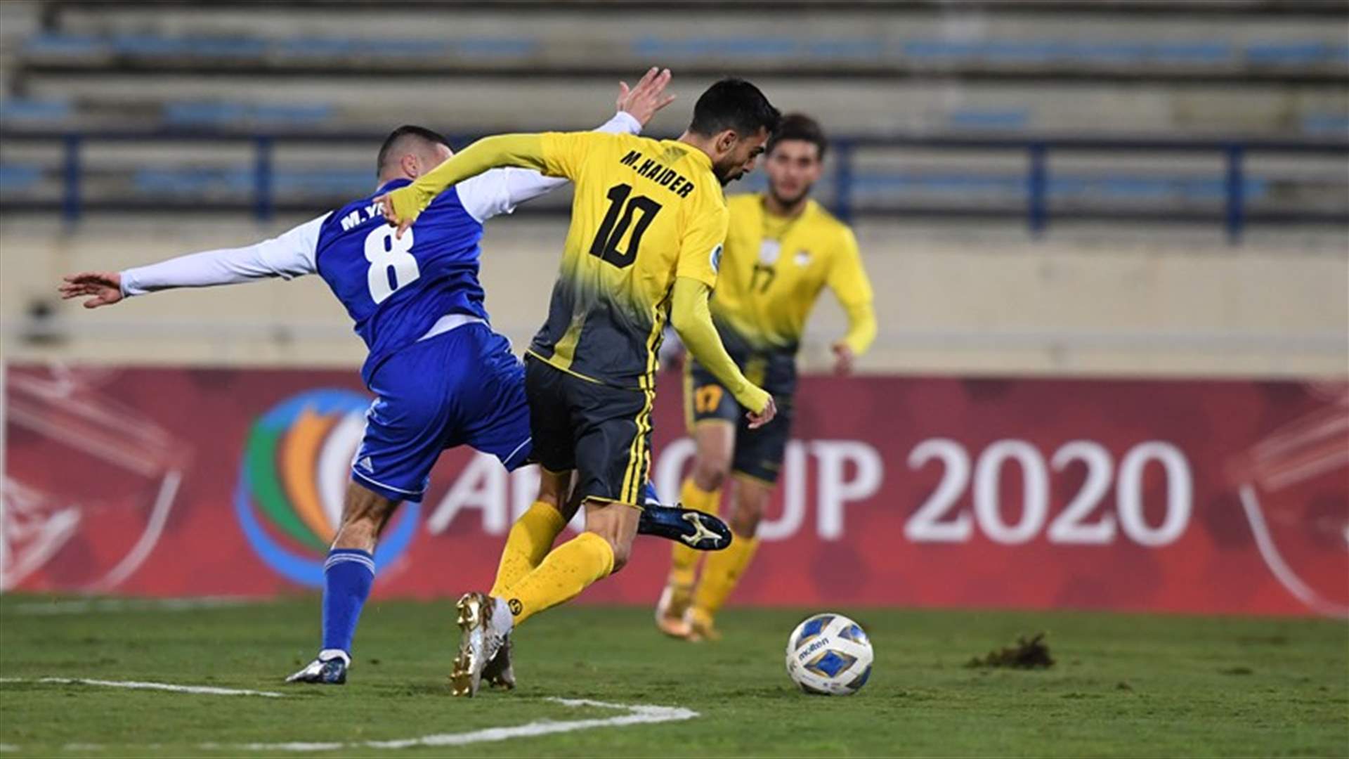 العهد اللبناني حامل اللقب ينتفض متأخراً في كأس الاتحاد الاسيوي (فيديو)