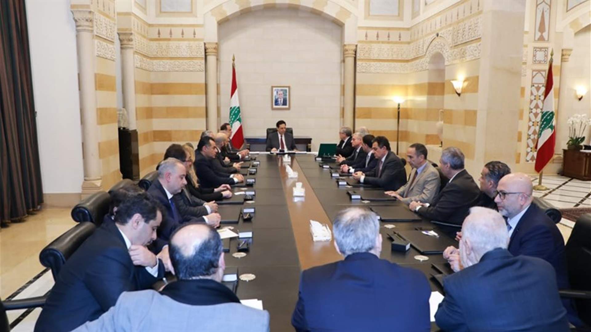 دياب التقى وفدا من جمعية الصناعيين: واثق بأنكم ستساهمون مساهمة كبرى في ورشة إنقاذ لبنان