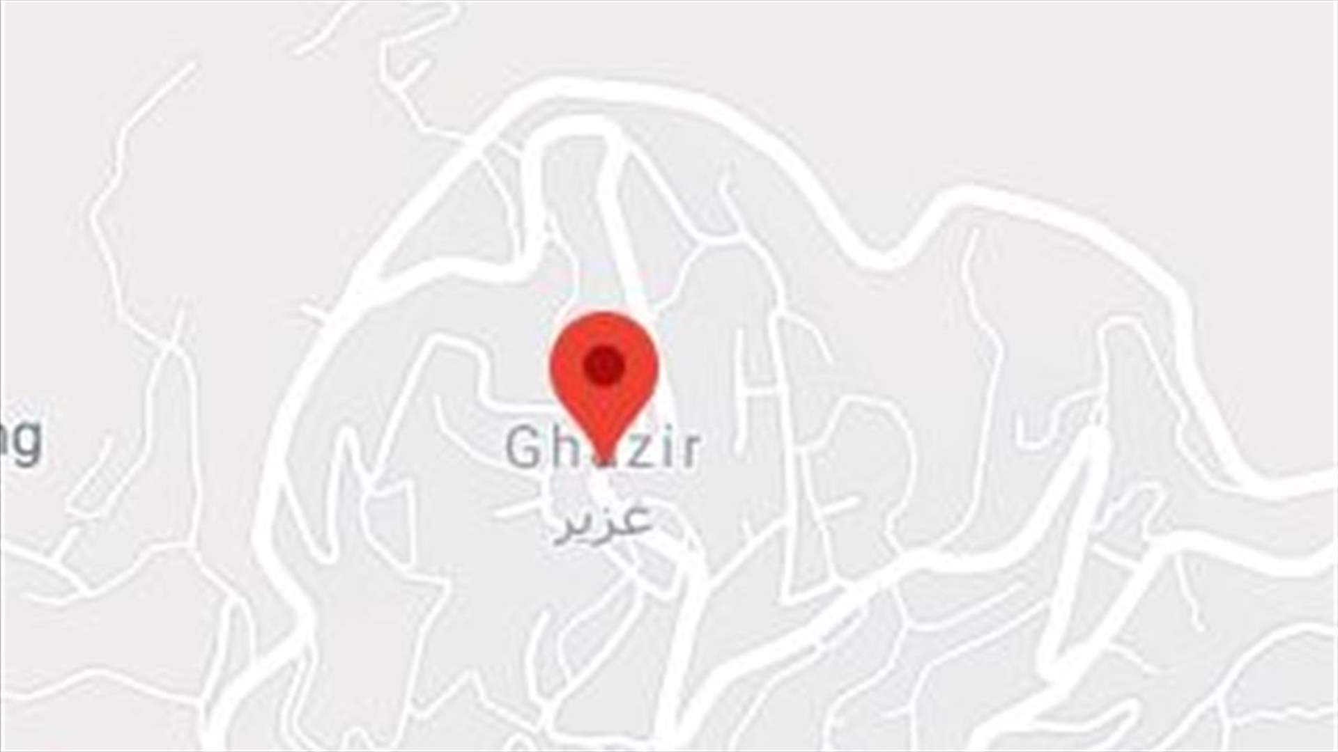 جريح سوري بإنزلاق دراجته على طريق غزير كسروان