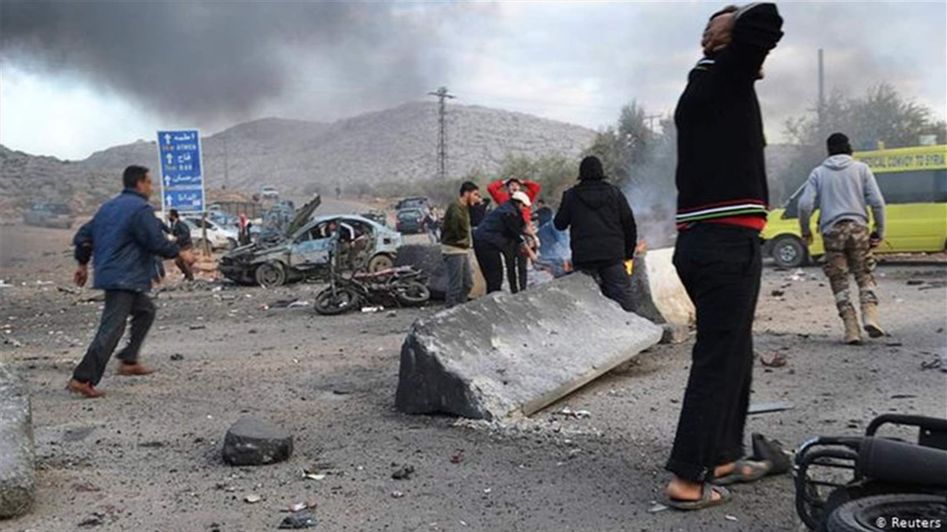 Car bomb explodes near Syria-Turkey border