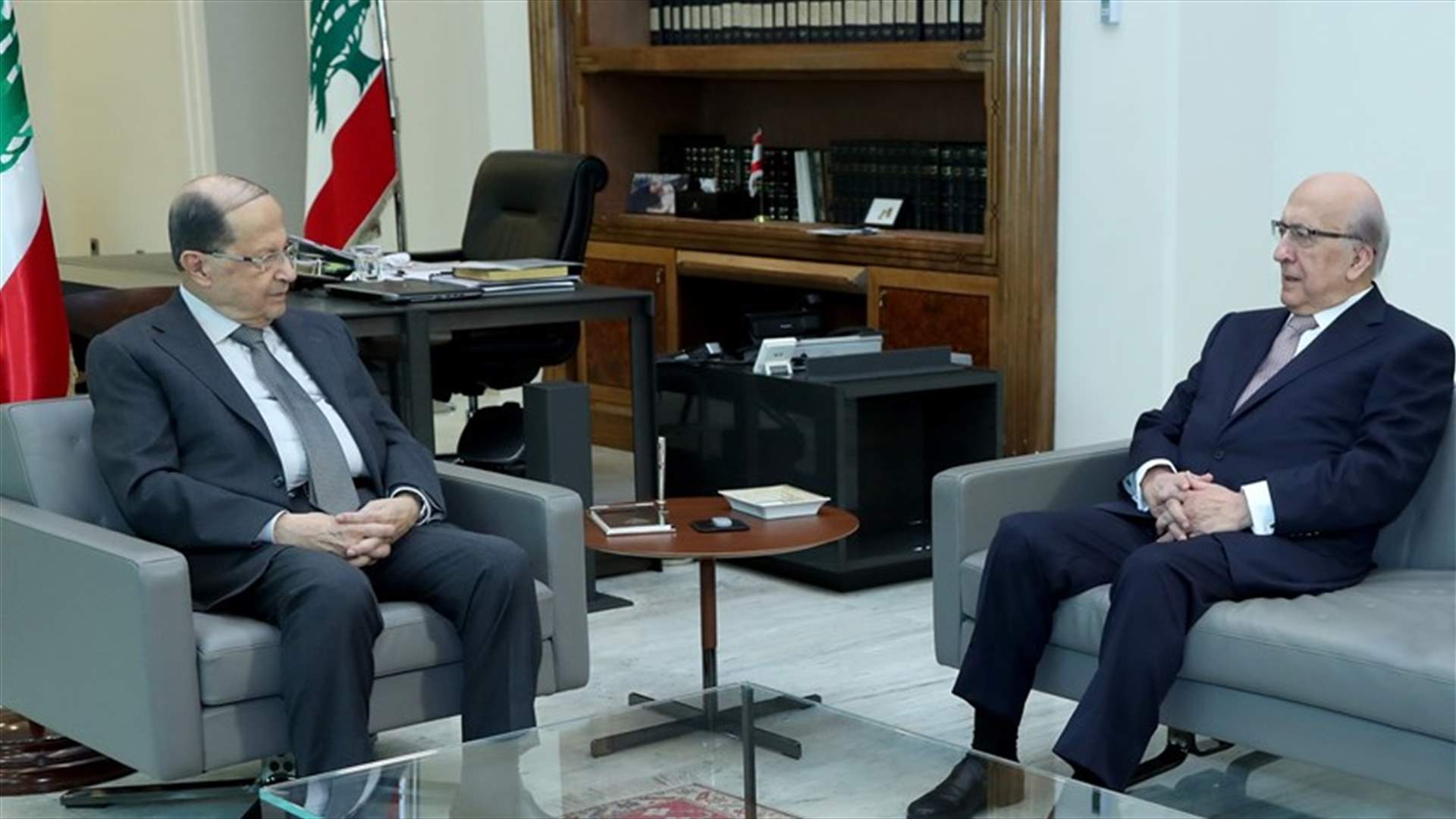 عون التقى رئيس اللجنة التنفيذية لاتحاد المصارف العربية... طربيه: اقترحت التفاوض مع الدائنين بدلا من المسار القضائي
