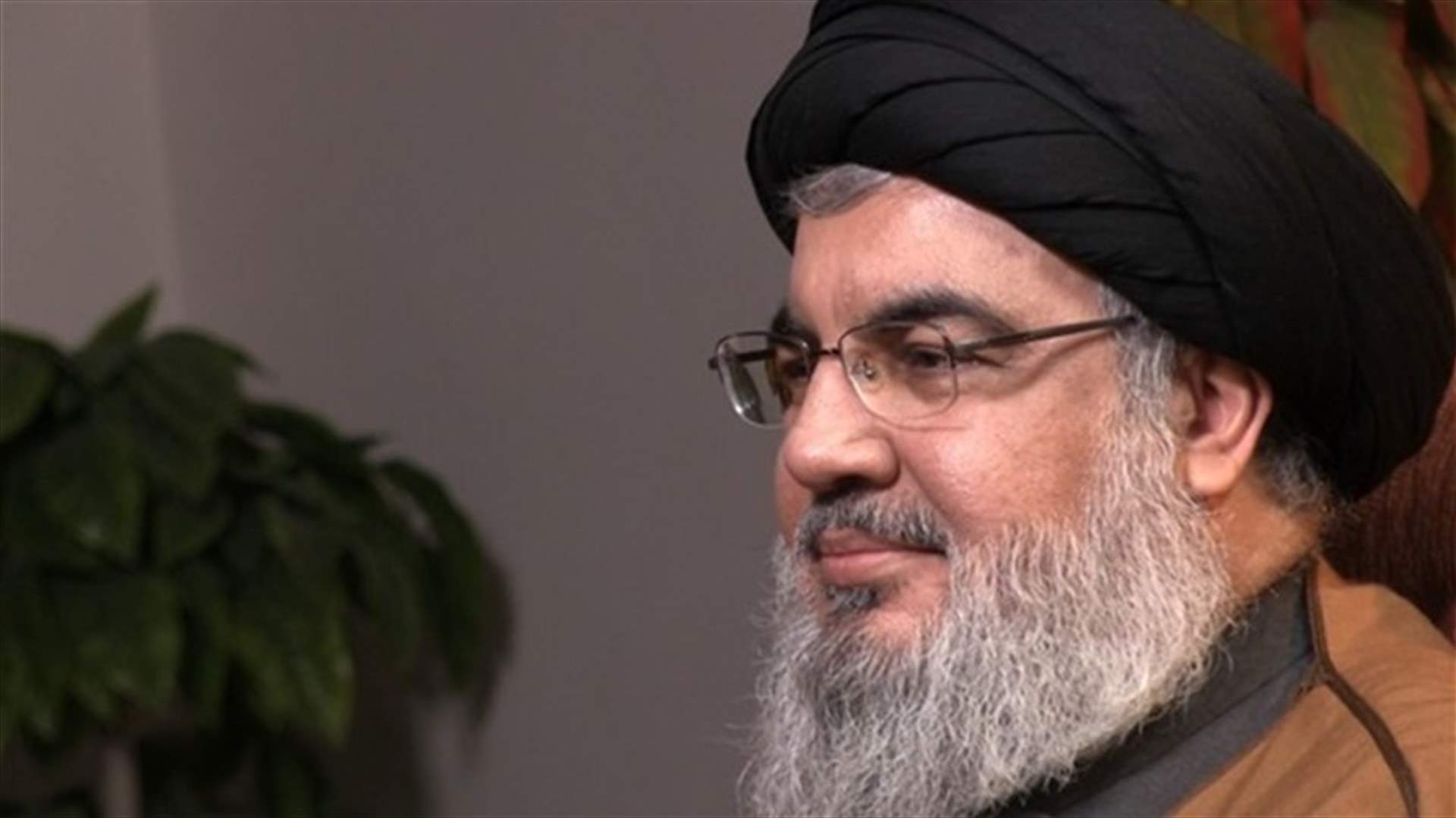 نصر الله استقبل لاريجاني... وعرض لآخر الأوضاع بالمنطقة