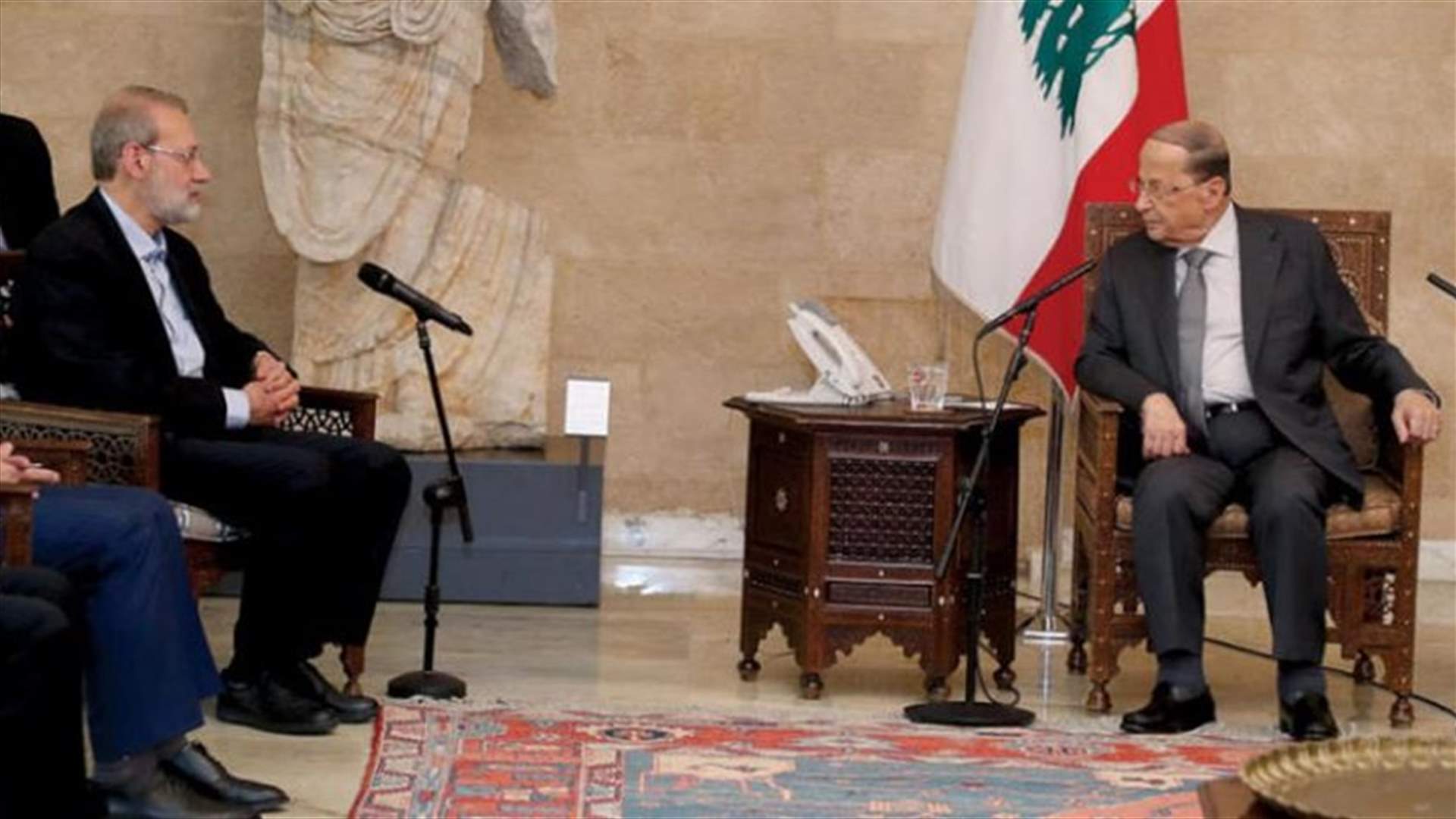 الرئيس عون لم يعلّق على العرض الإيراني (الشرق الاوسط)