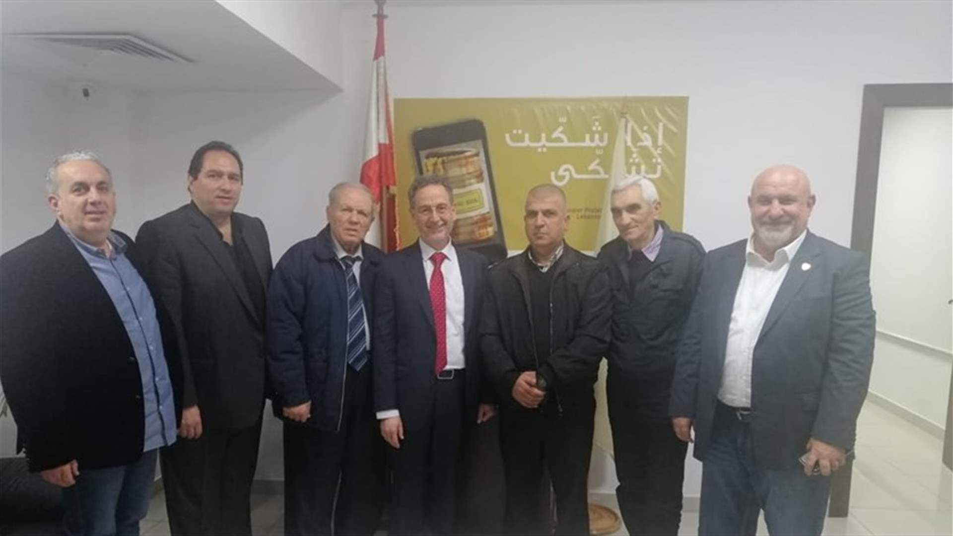 وفد من نقابة اصحاب محطات المحروقات زار وزير الإقتصاد... البركس: ليس للنقابة غير مطلب واحد