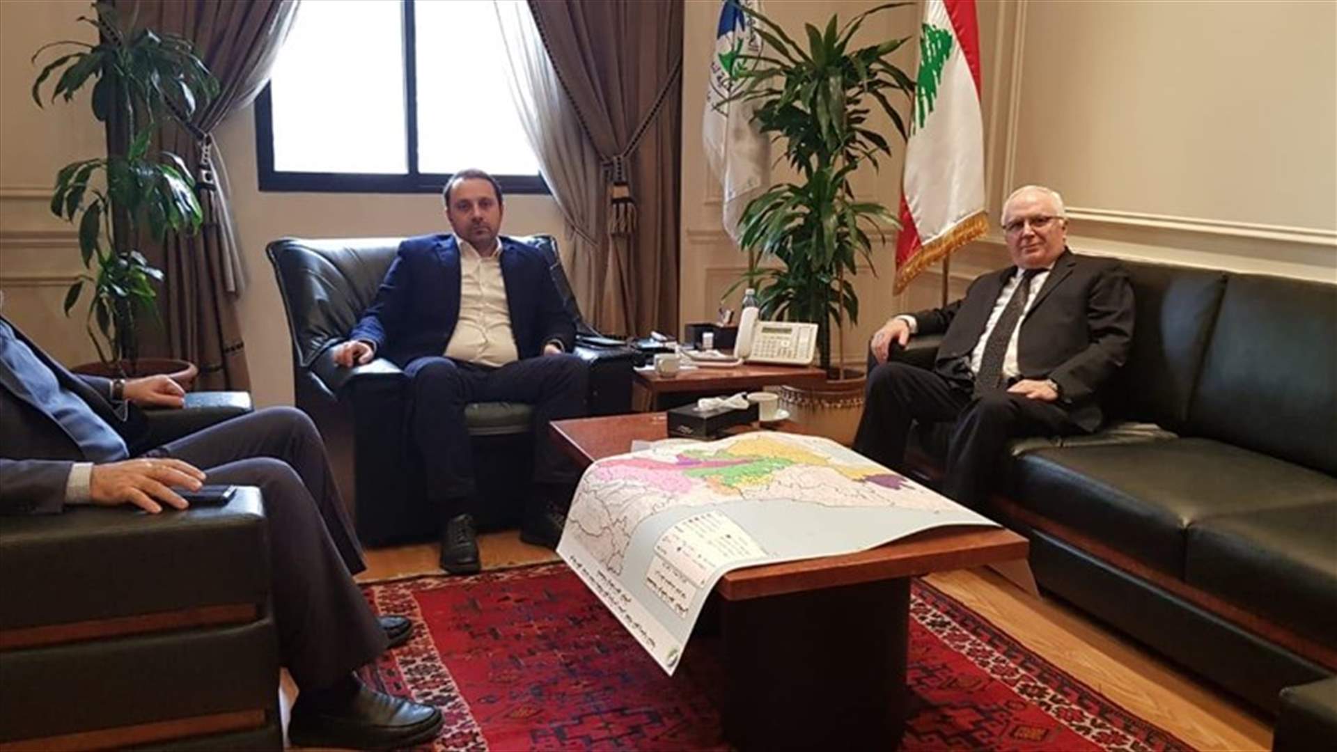 ضاهر التقى رئيس مجلس ادارة المصلحة الوطنية لنهر الليطاني: لضرورة استمرار الالتزام البيئي للمؤسسات الصناعية