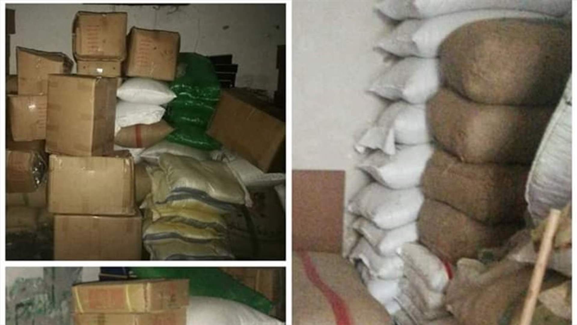 دهم مستودع للبضائع المهربة في طرابلس وحجز موجوداته