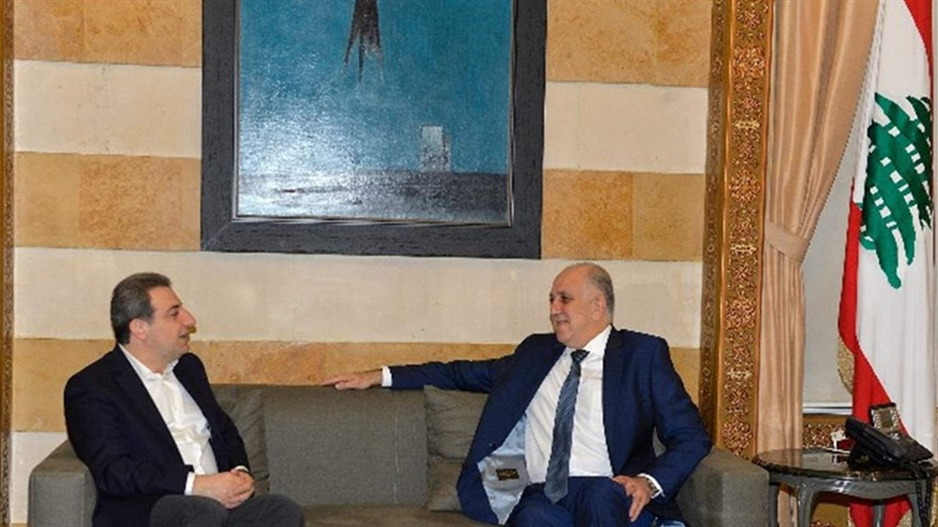 أبو فاعور تابع ملف تلوث الليطاني مع وزيري الداخلية والصحة
