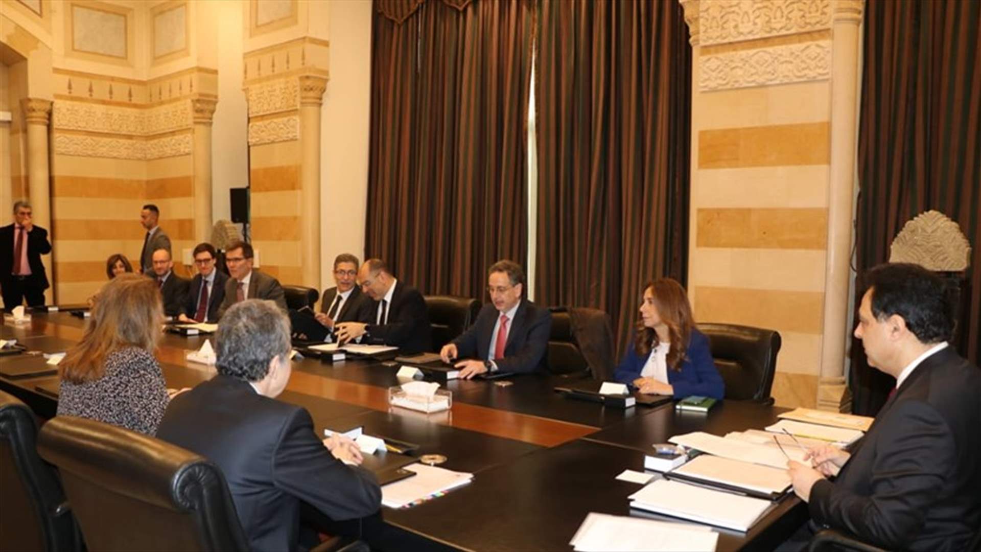 Diab heads first meeting with IMF experts