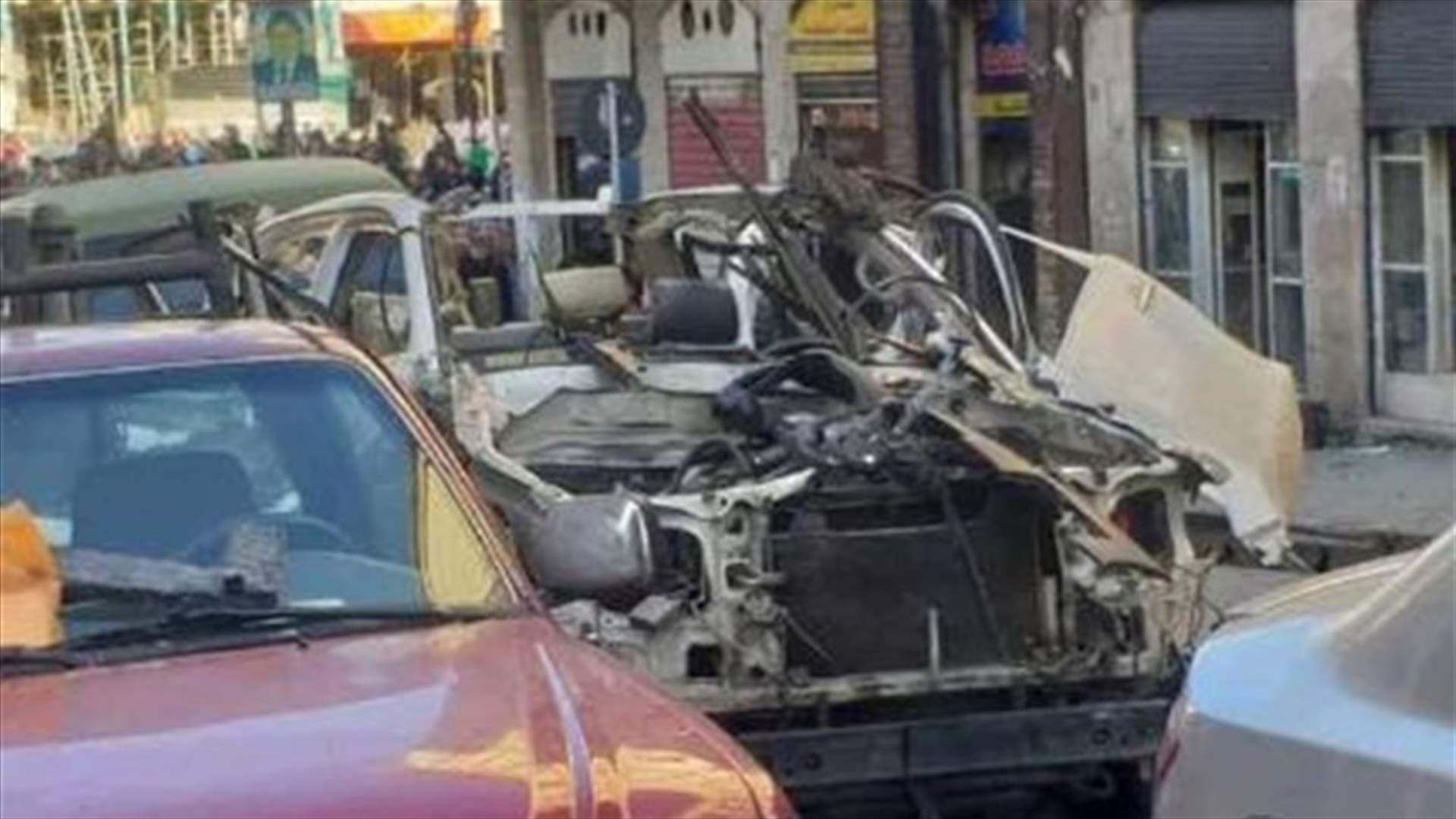 جريحان بانفجار عبوة ناسفة داخل سيارة وسط دمشق