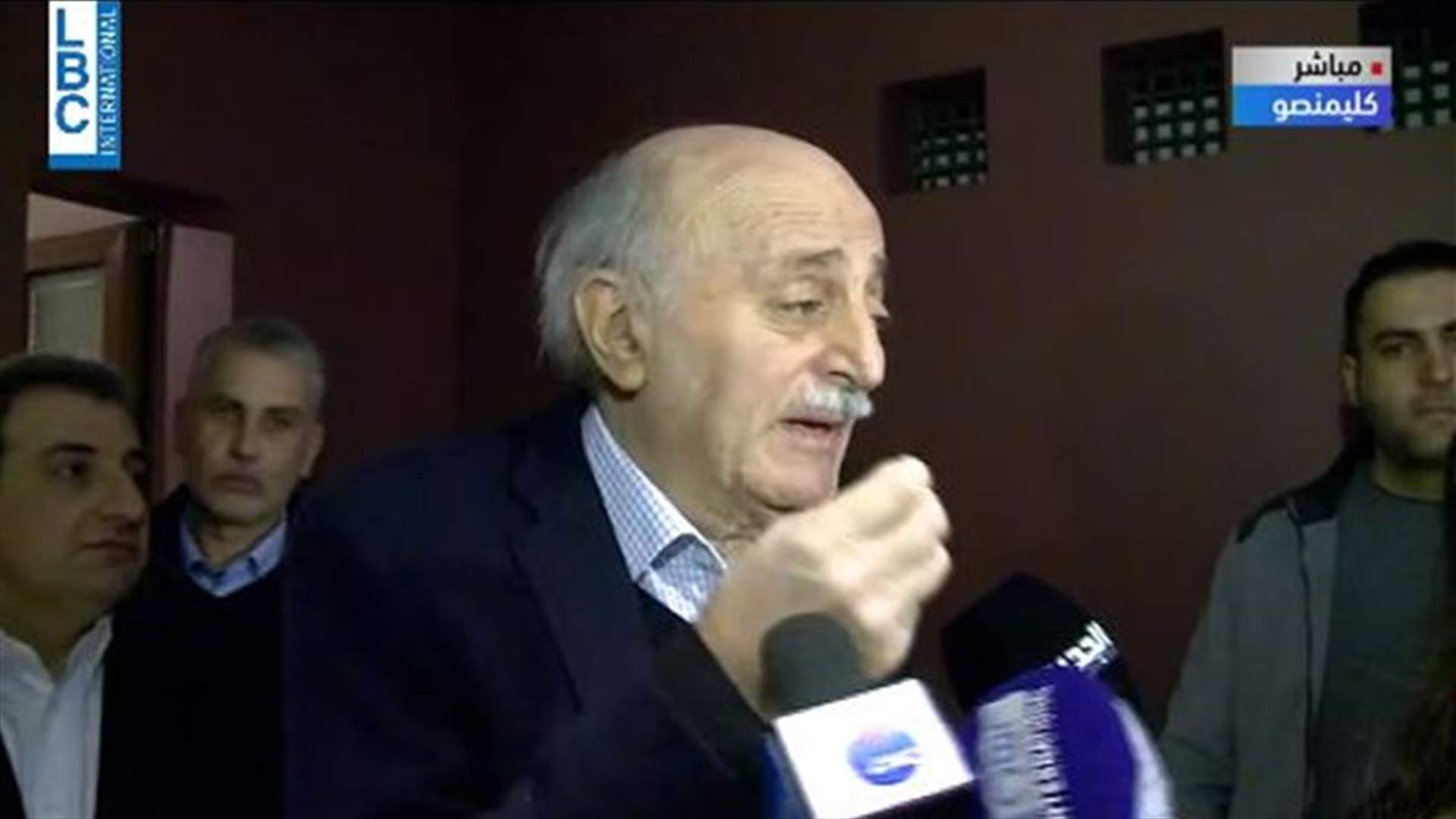 Jumblatt: They sabotage and we build