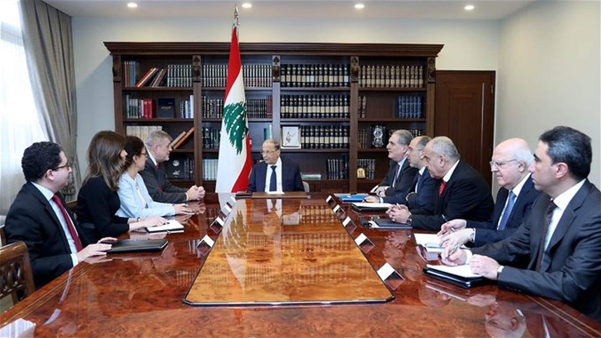 الرئيس عون للمنسق الخاص للأمم المتحدة: أهم معارك الحكومة مكافحة الفساد