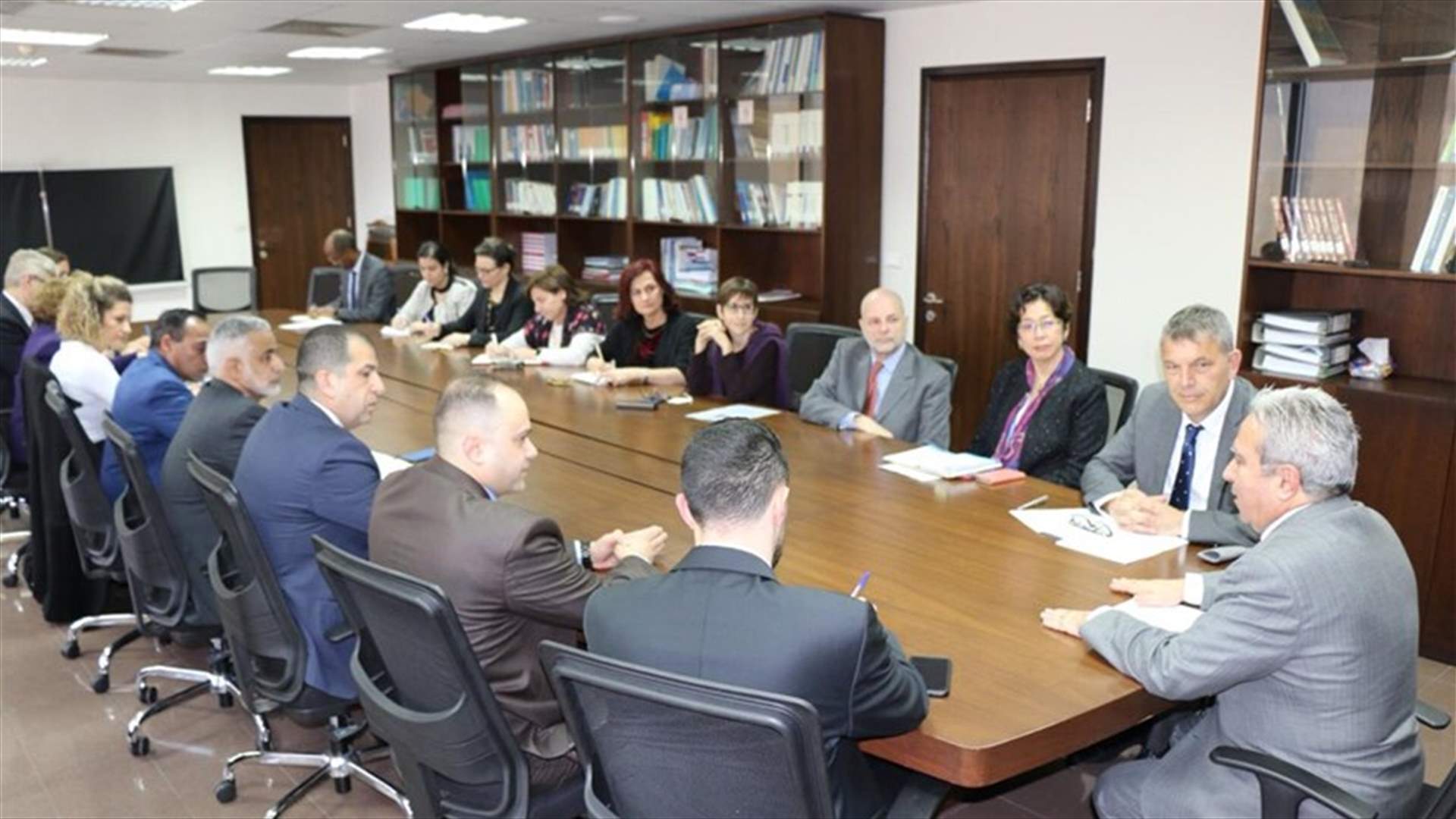 المشرفية خلال إجتماعه مع المنظمات الدوليّة: نطلب دعماً إضافياً في ظلّ الأوضاع الراهنة