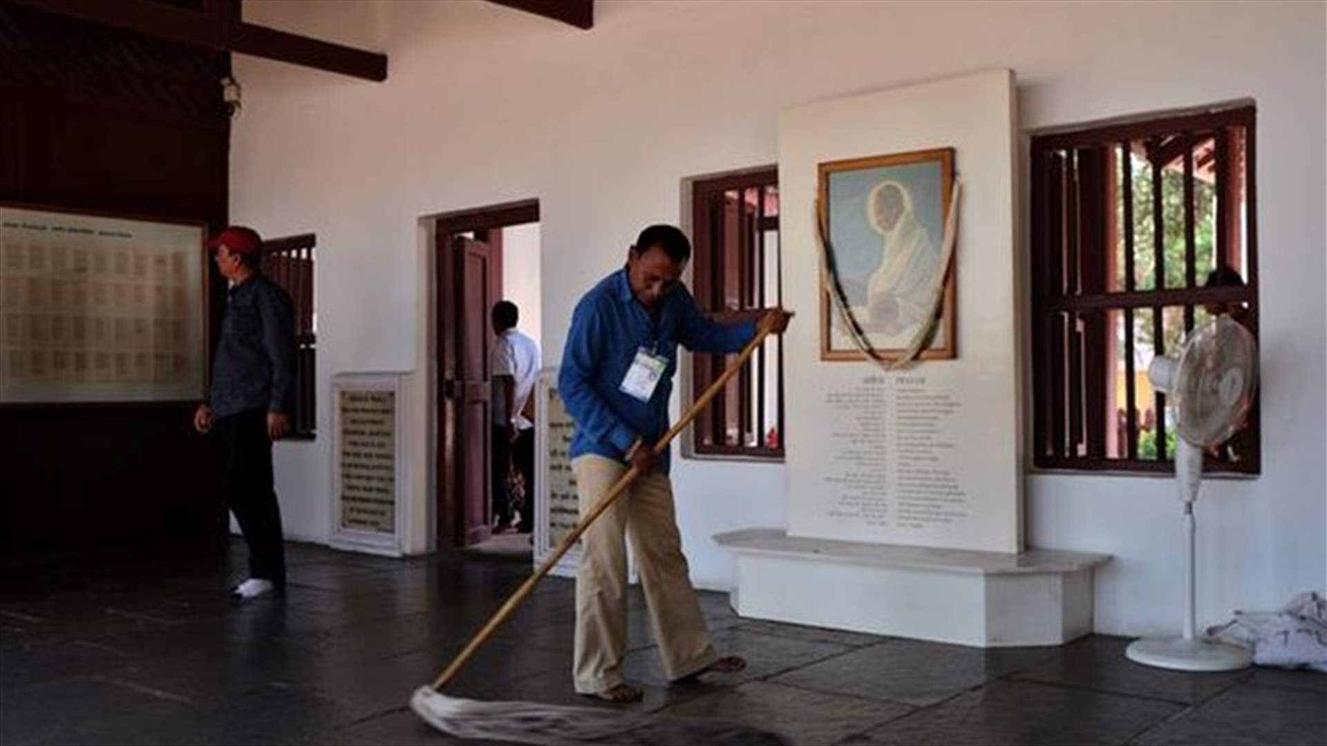 Gandhi former home gets facelift ahead of Trump's first India visit