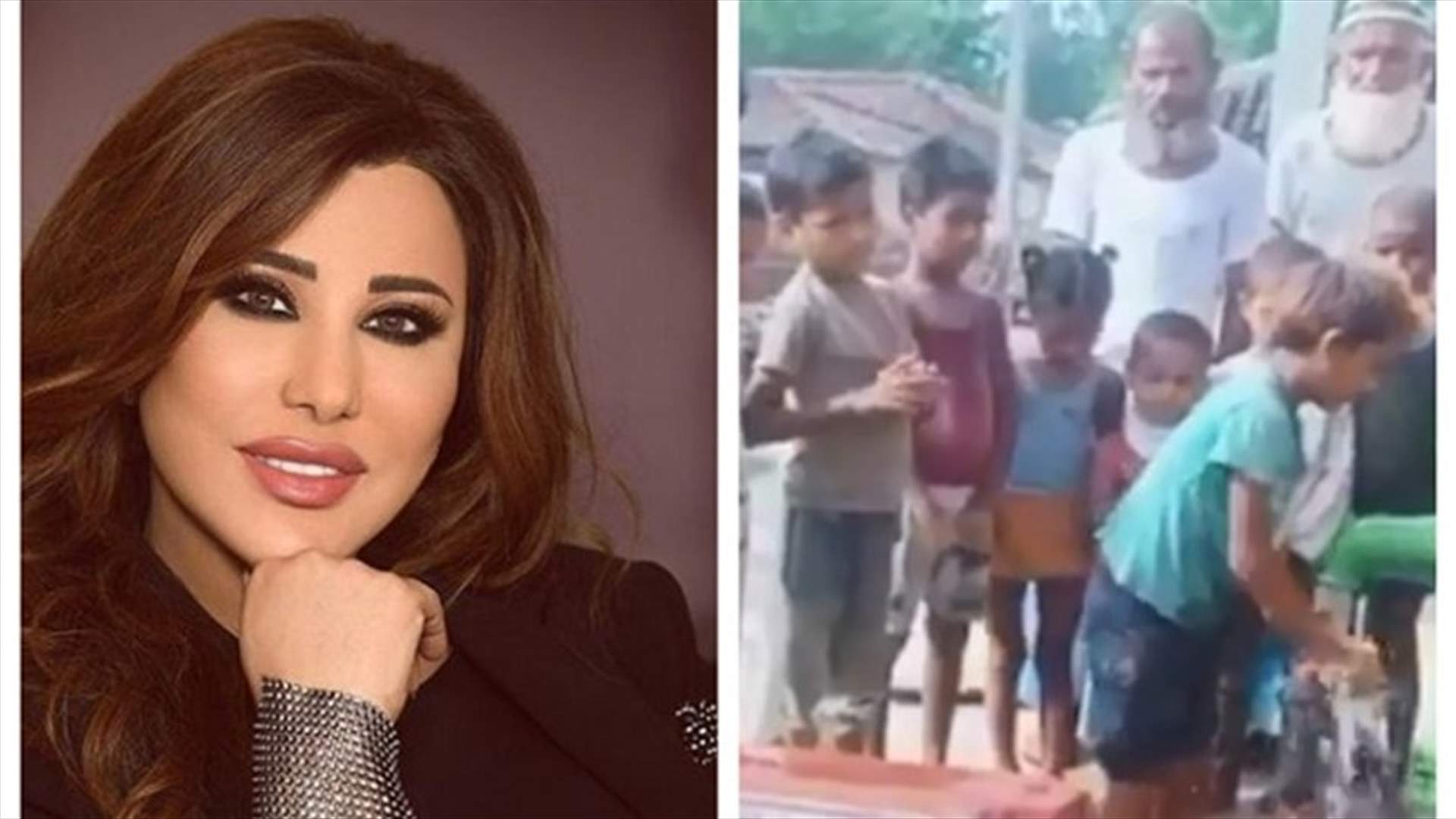 نجوى كرم هي "الحدث" في عيد ميلادها.. وحفرت بئراً للشرب في النيبال!
