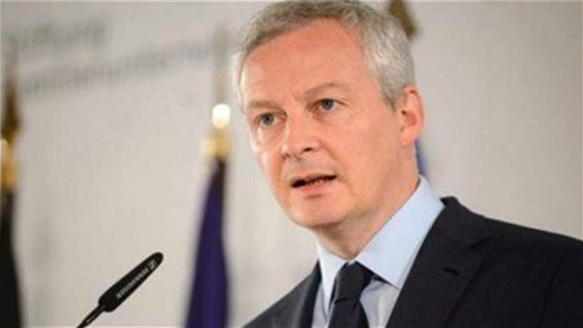 France will back Lebanon, including an IMF plan - Le Maire