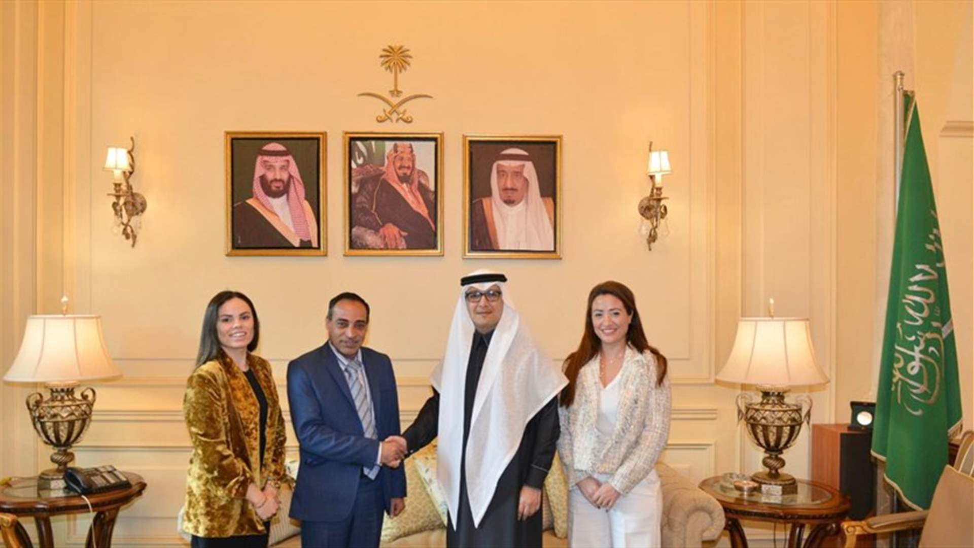 بخاري استقبل وفدًا من المنظمة الدولية للهجرة
