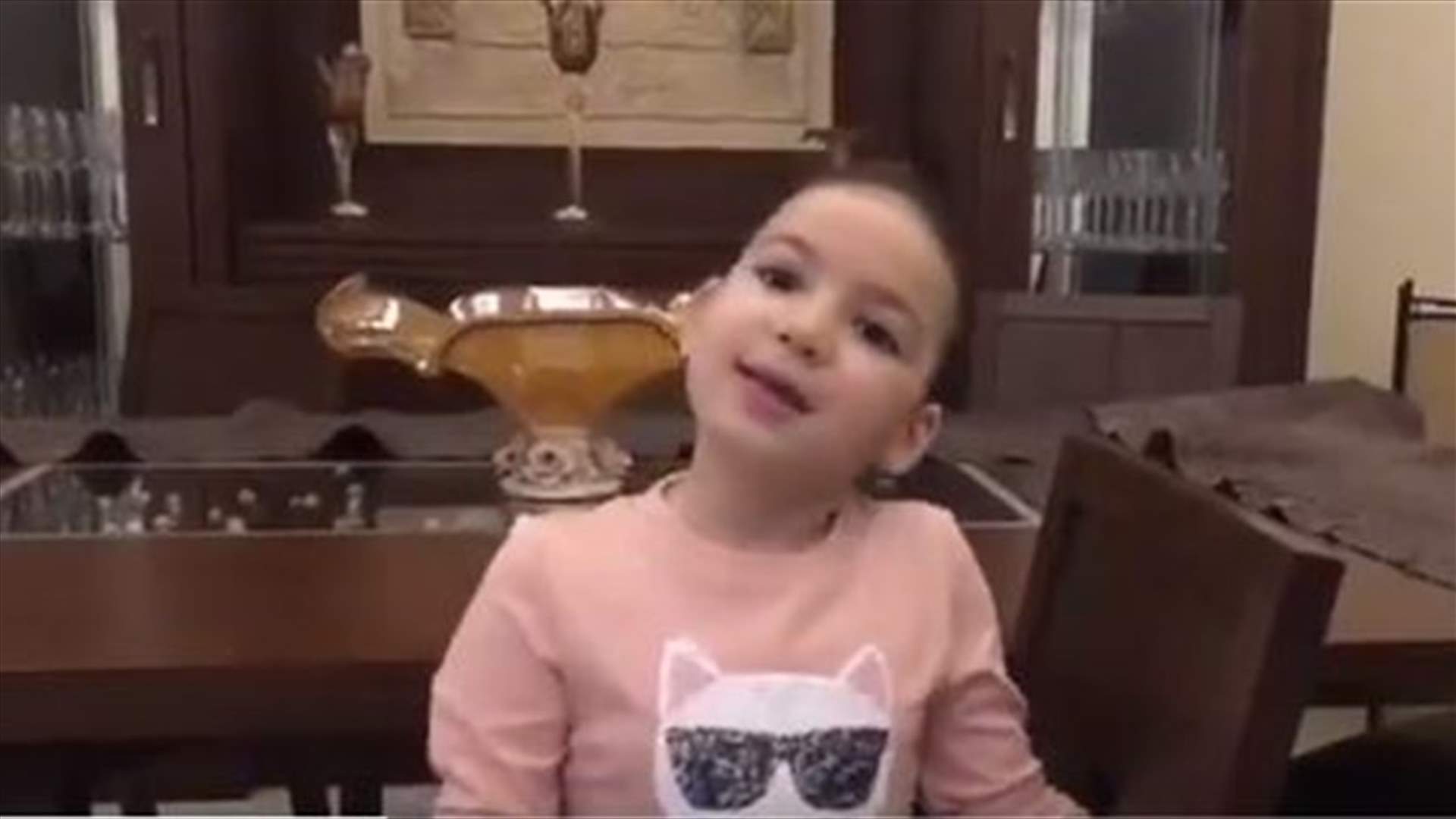 الطفلة ايلا طنوس تشكر القاضية صفير بعد صدور الحكم (فيديو)