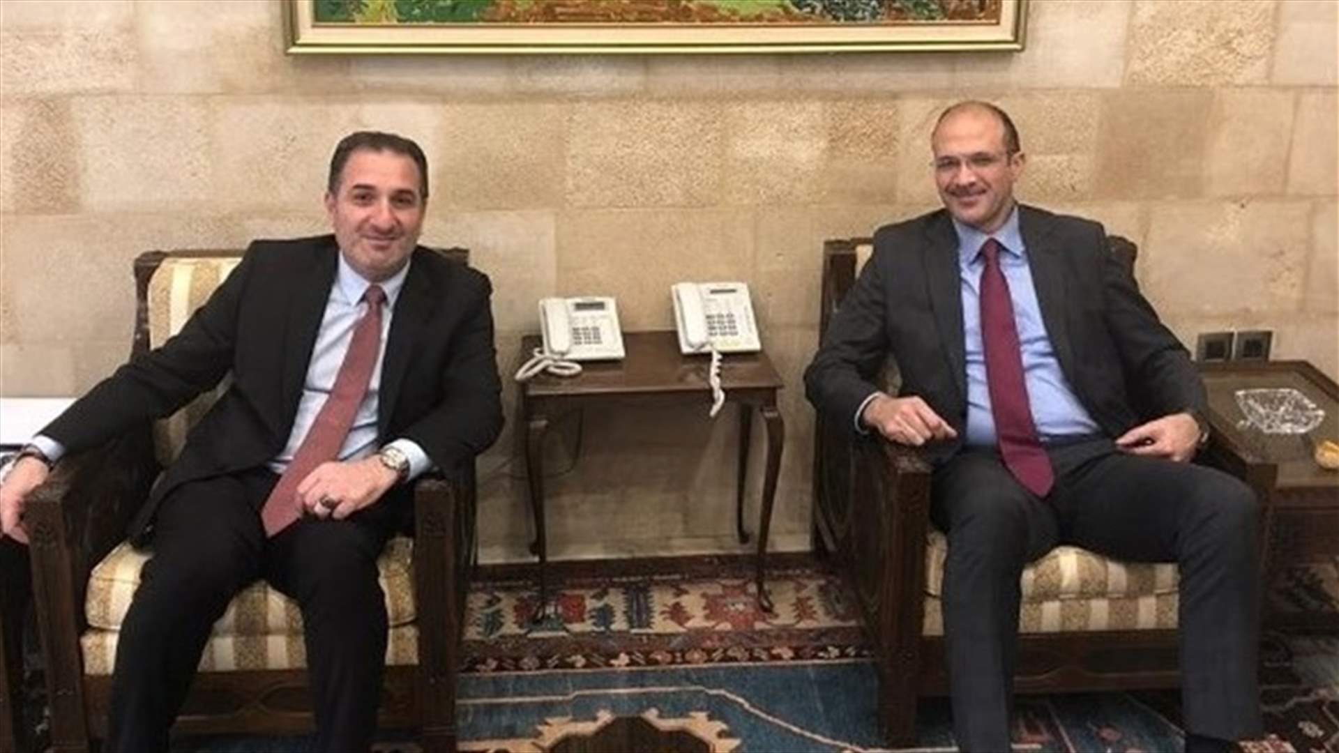 وزيرا الاتصالات والصحة عرضا الوضع الصحي واهمية نشر التوعية