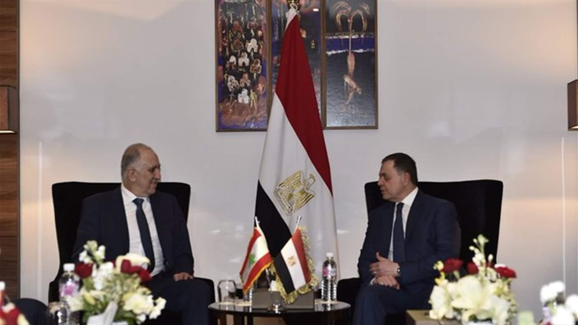 فهمي التقى نظيره المصري في تونس