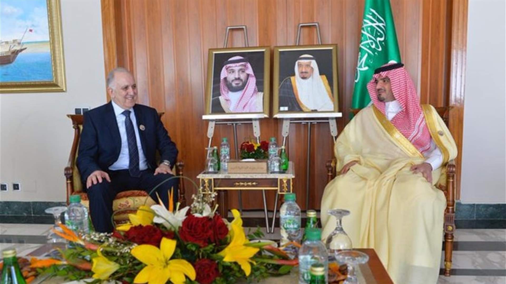 الوزير محمد فهمي التقى نظيره السعودي (صورة)