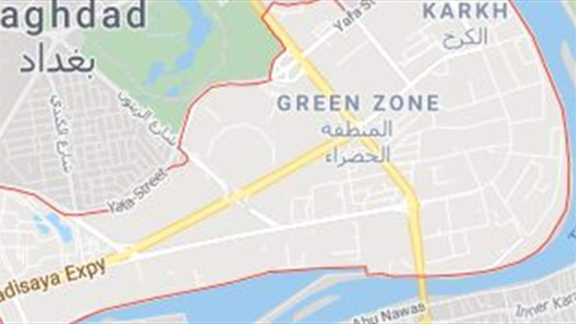 سقوط صاروخين داخل المنطقة الخضراء ببغداد