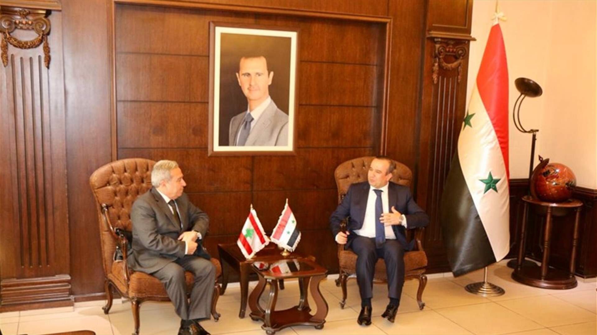 الوزير المشرفيّة في زيارة الى سوريا... وملف النازحين الحاضر الأبرز