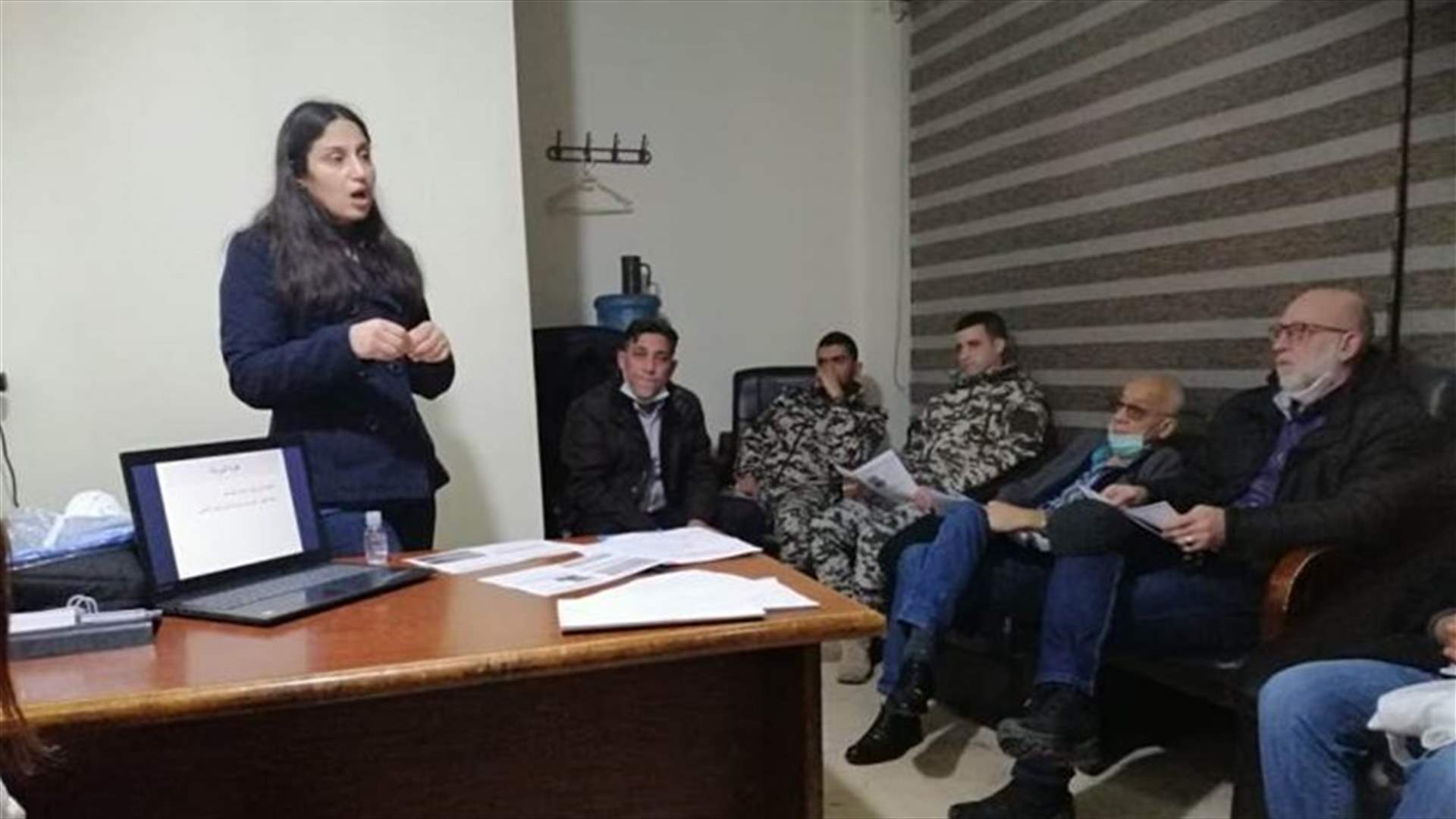 وزارة الصحة أطلقت عملية التدريب على الوقاية من كورونا عند النقاط الحدودية الشمالية