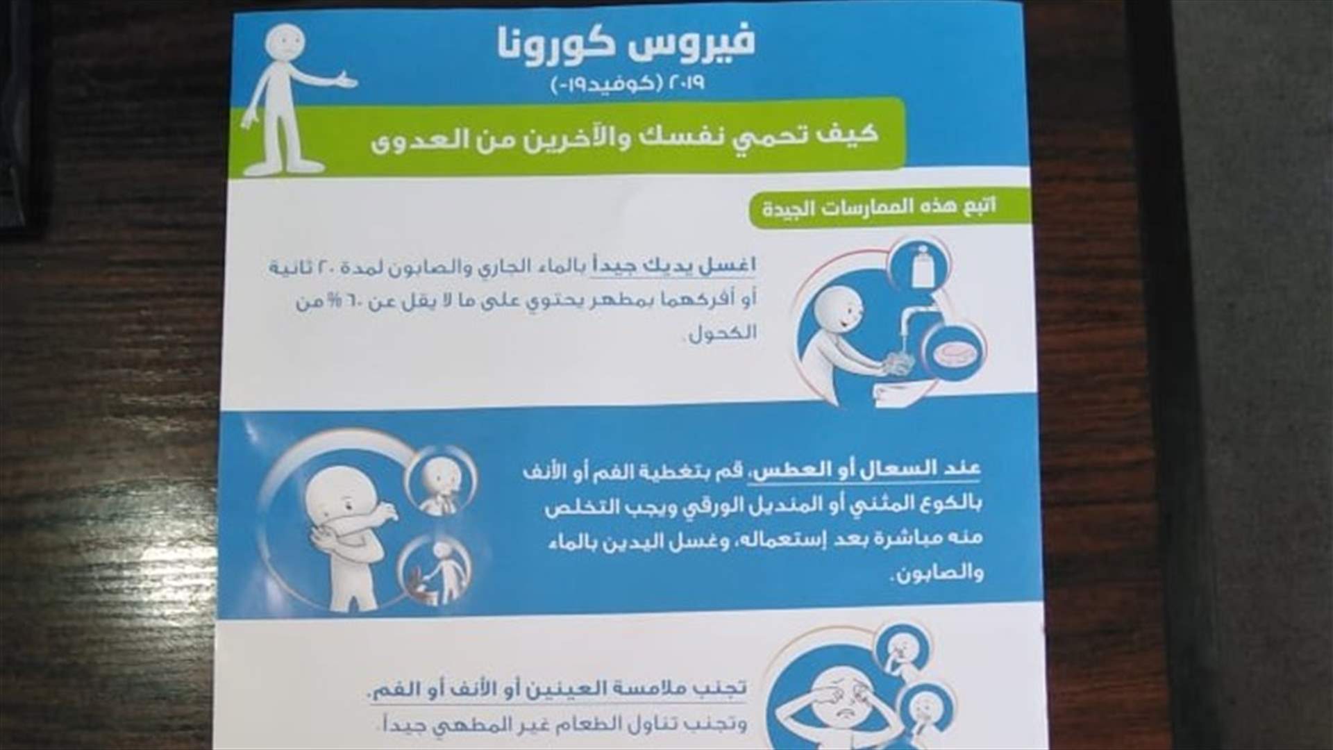 مذكرة تعميم من محافظ النبطية بشأن الحماية من فيروس كورونا