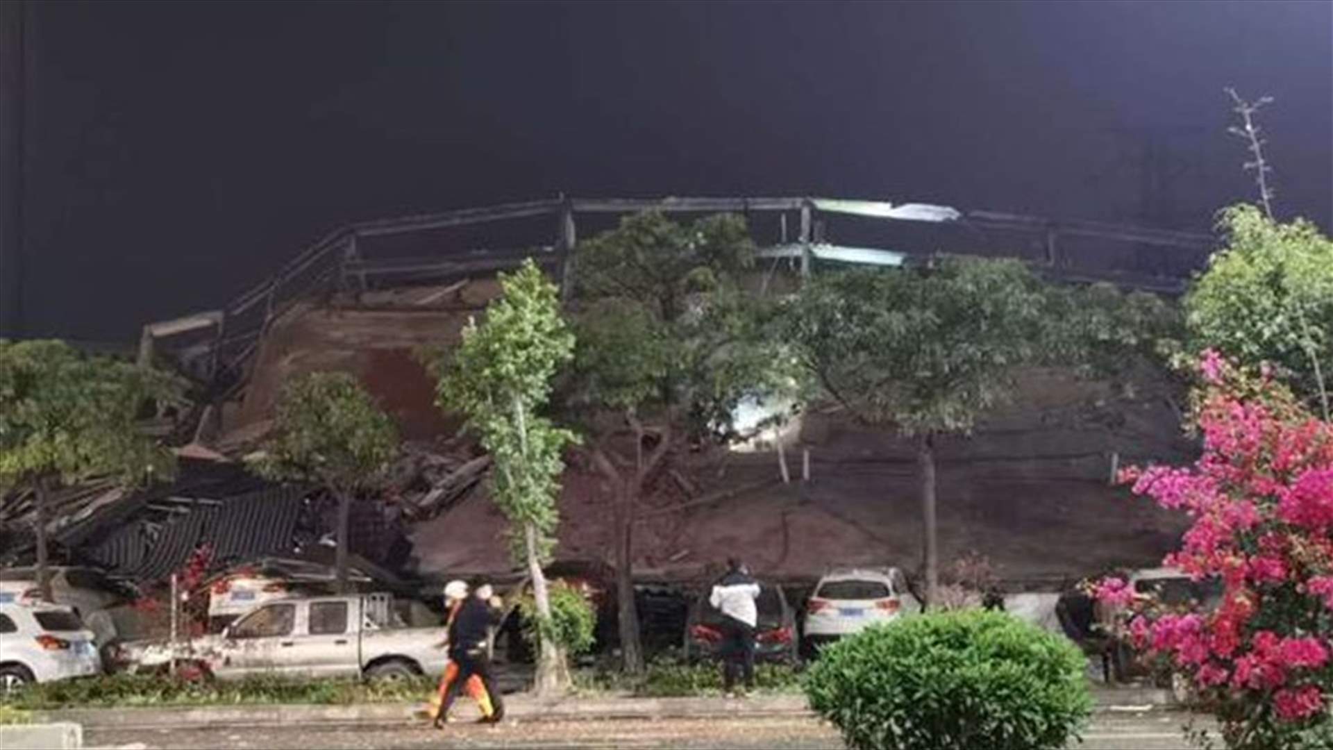 Around 70 people trapped as hotel used for quarantine collapses in China